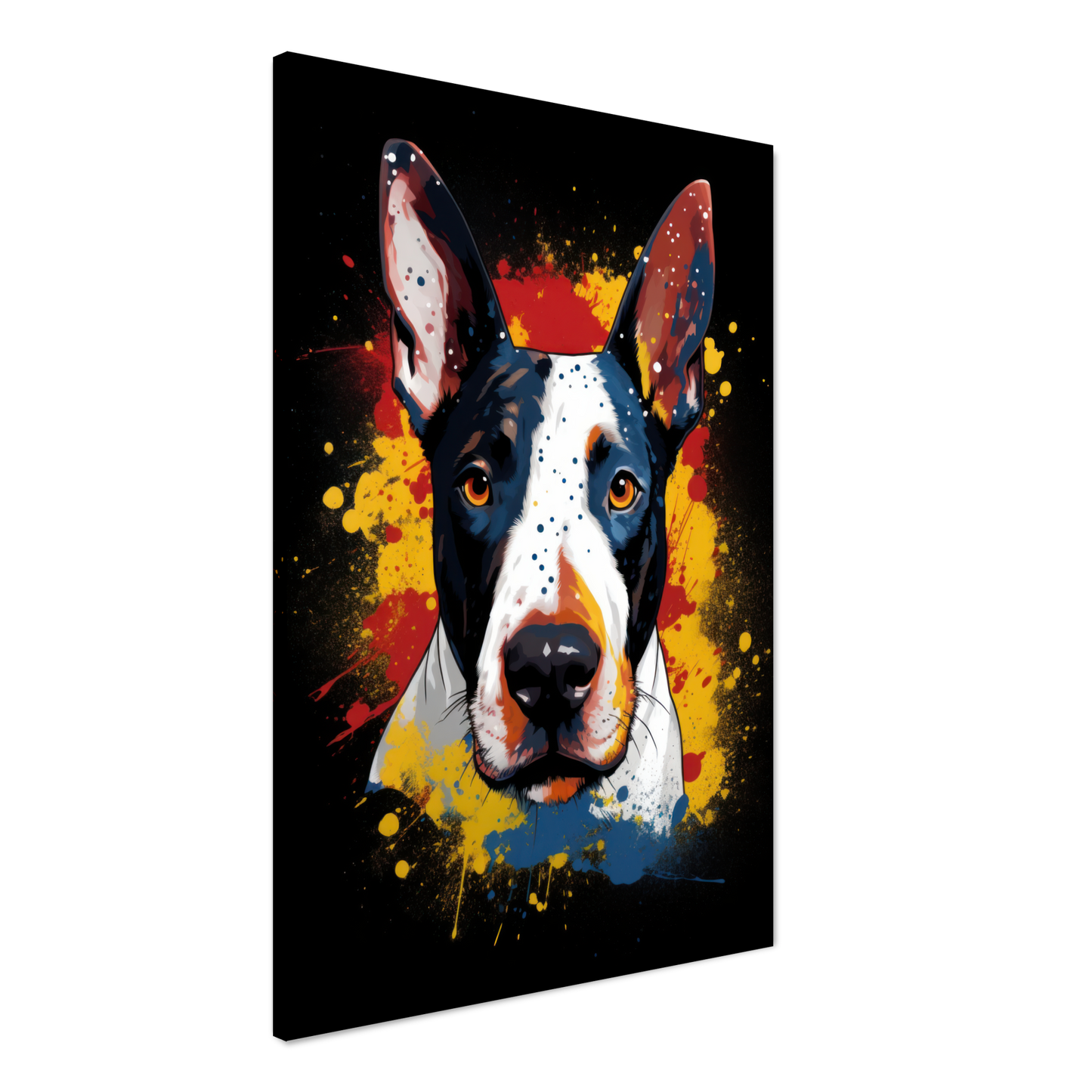 Bullterrier Pop-Art (DOG167)