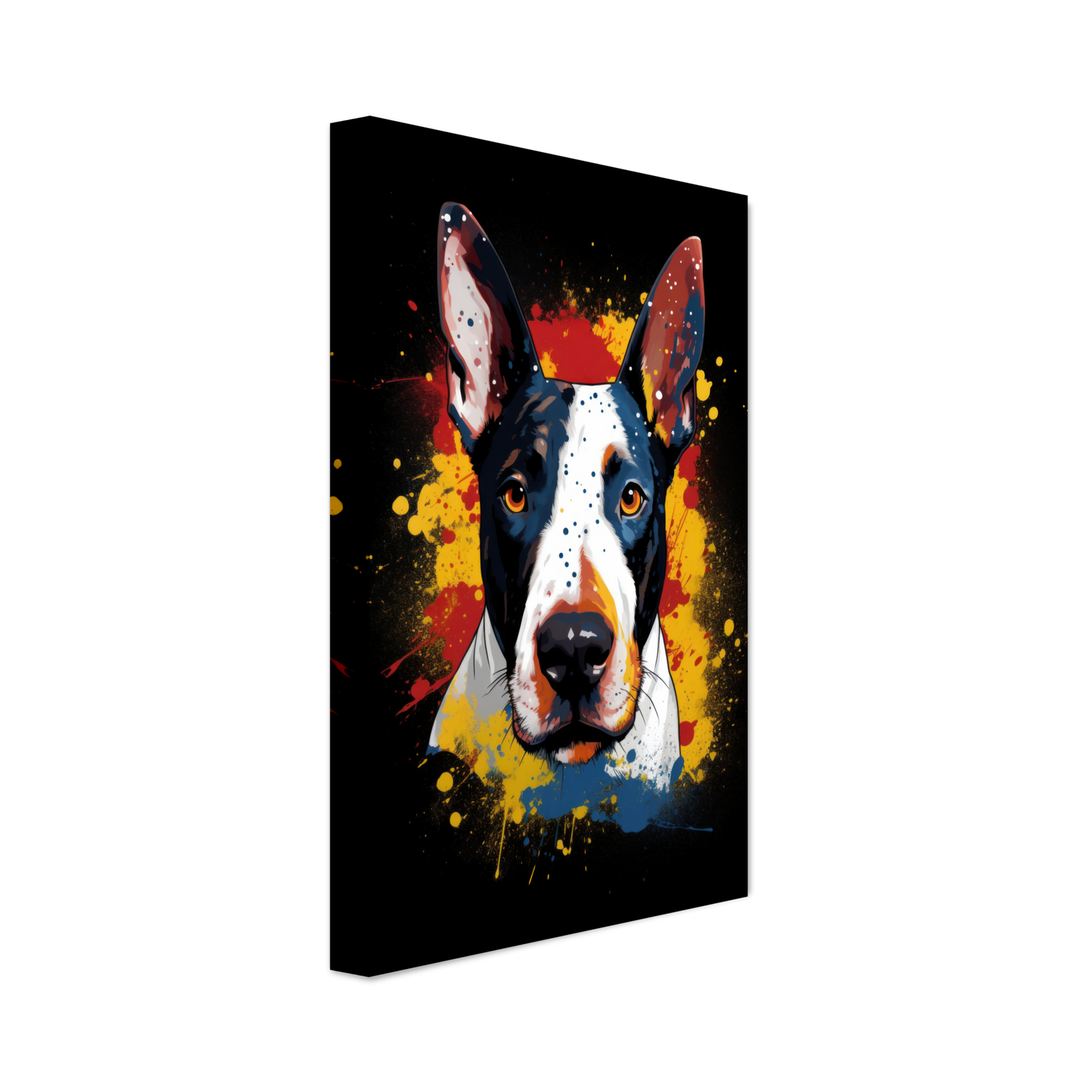 Bullterrier Pop-Art (DOG167)