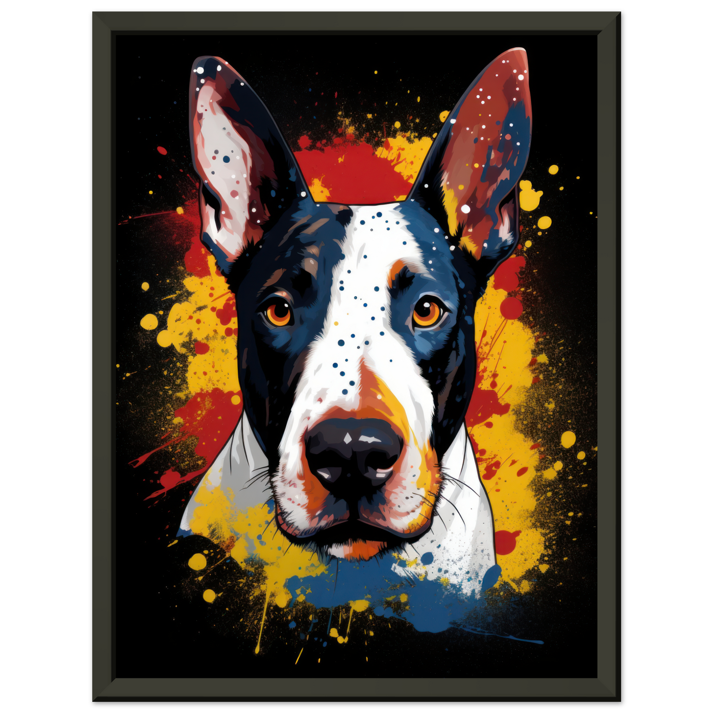 Bullterrier Pop-Art (DOG167)