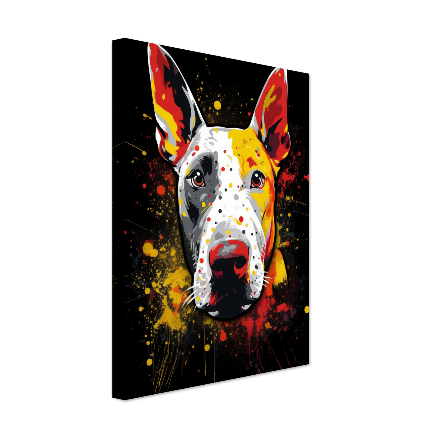 Bullterrier Pop-Art (DOG168)