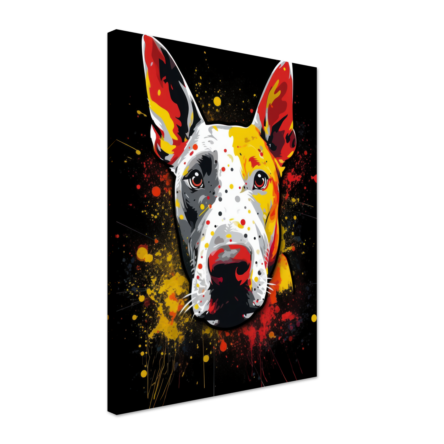 Bullterrier Pop-Art (DOG168)