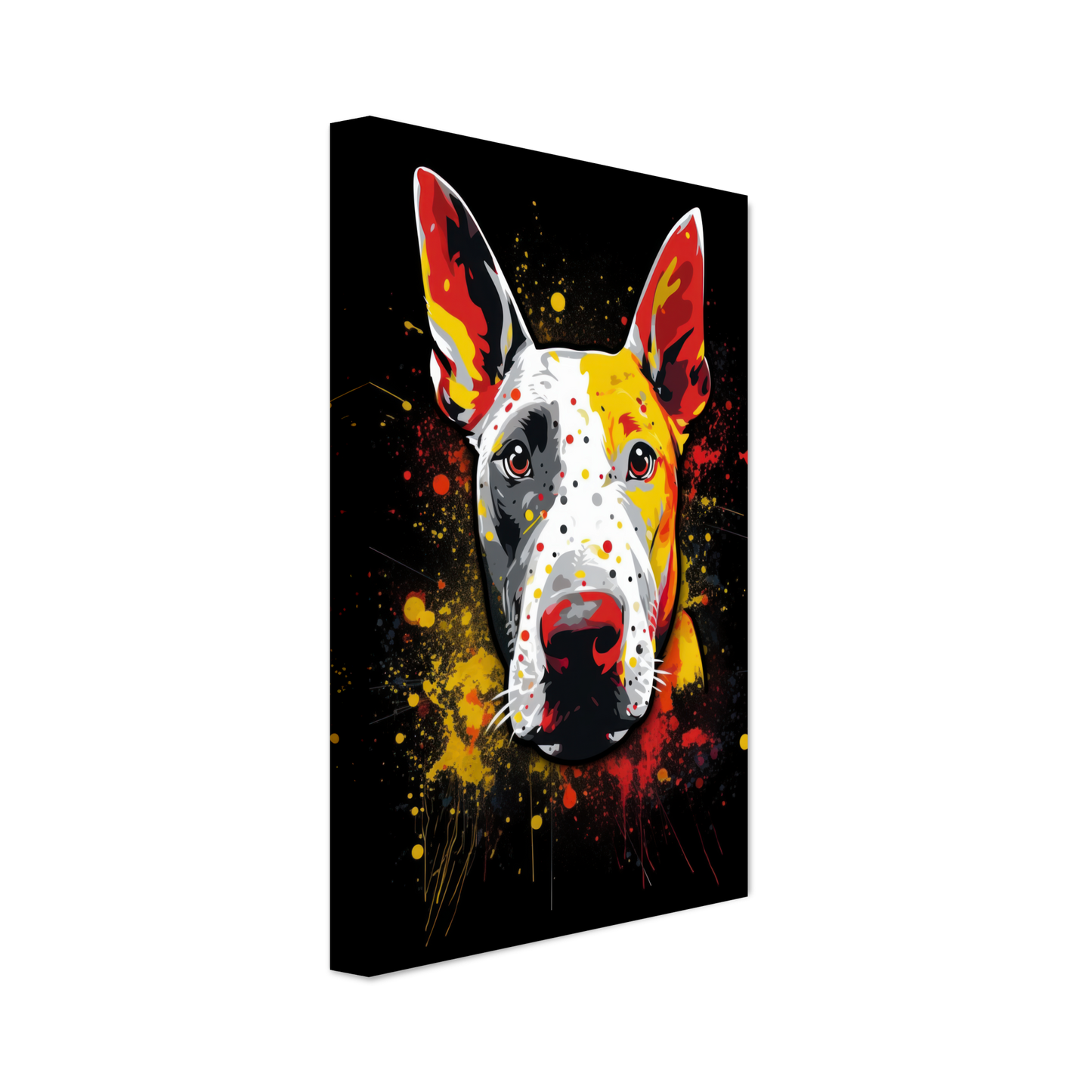 Bullterrier Pop-Art (DOG168)