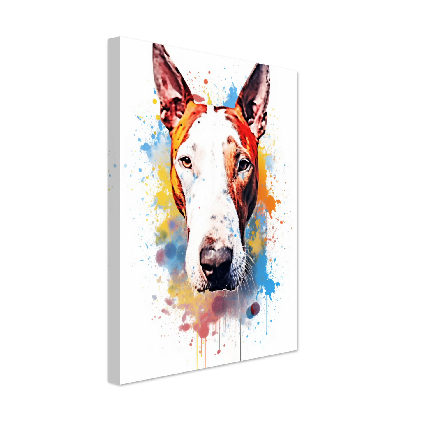 Bull terrier pop art (DOG169)