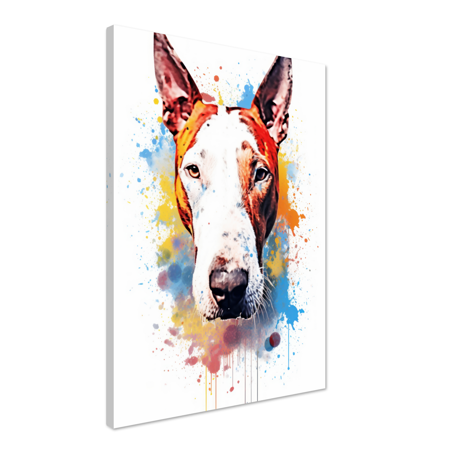 Bull terrier pop art (DOG169)