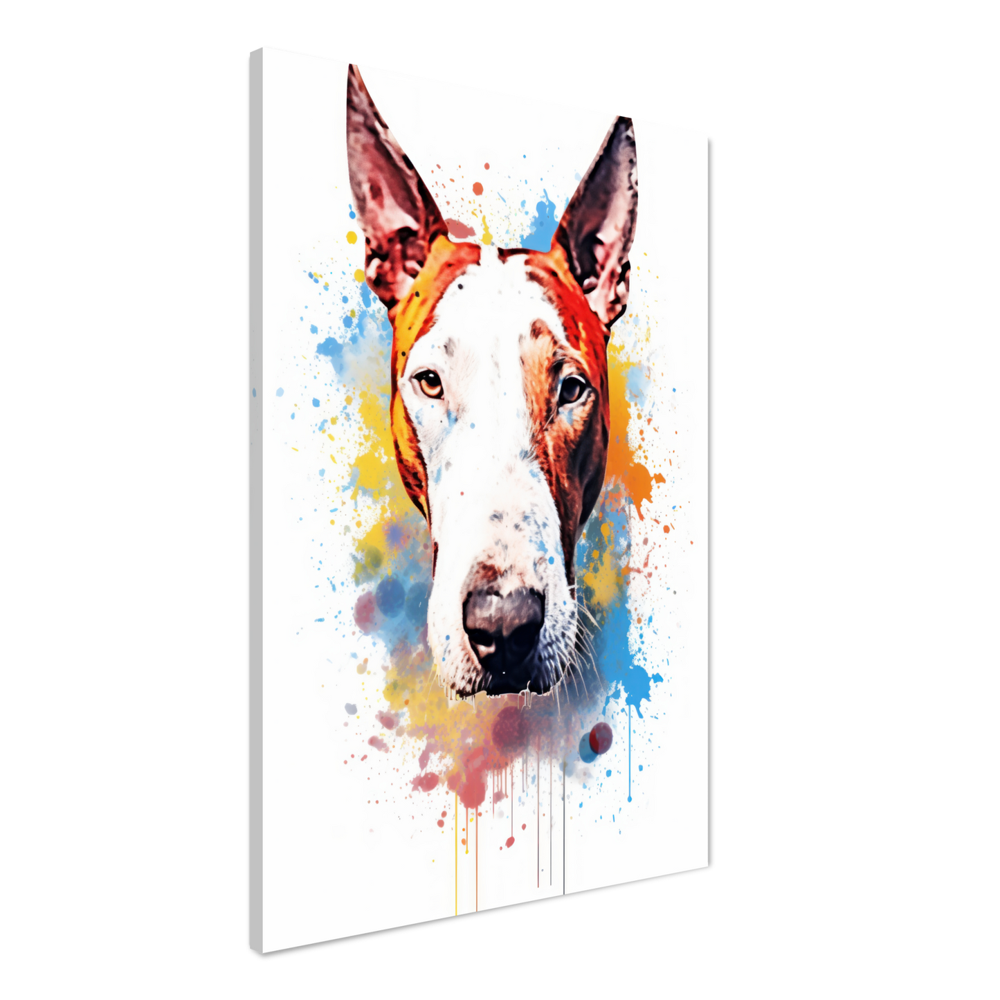 Bull terrier pop art (DOG169)