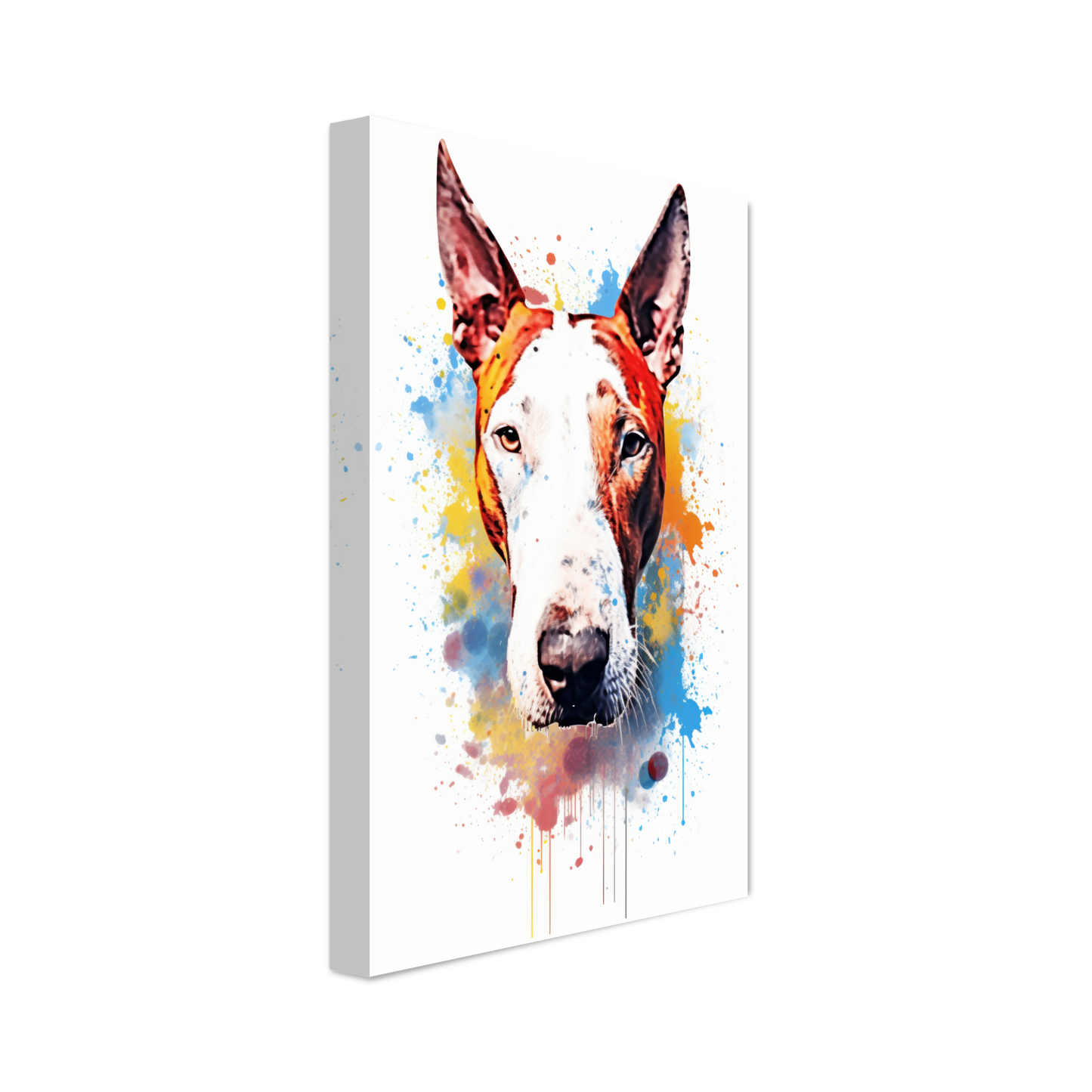 Bull terrier pop art (DOG169)