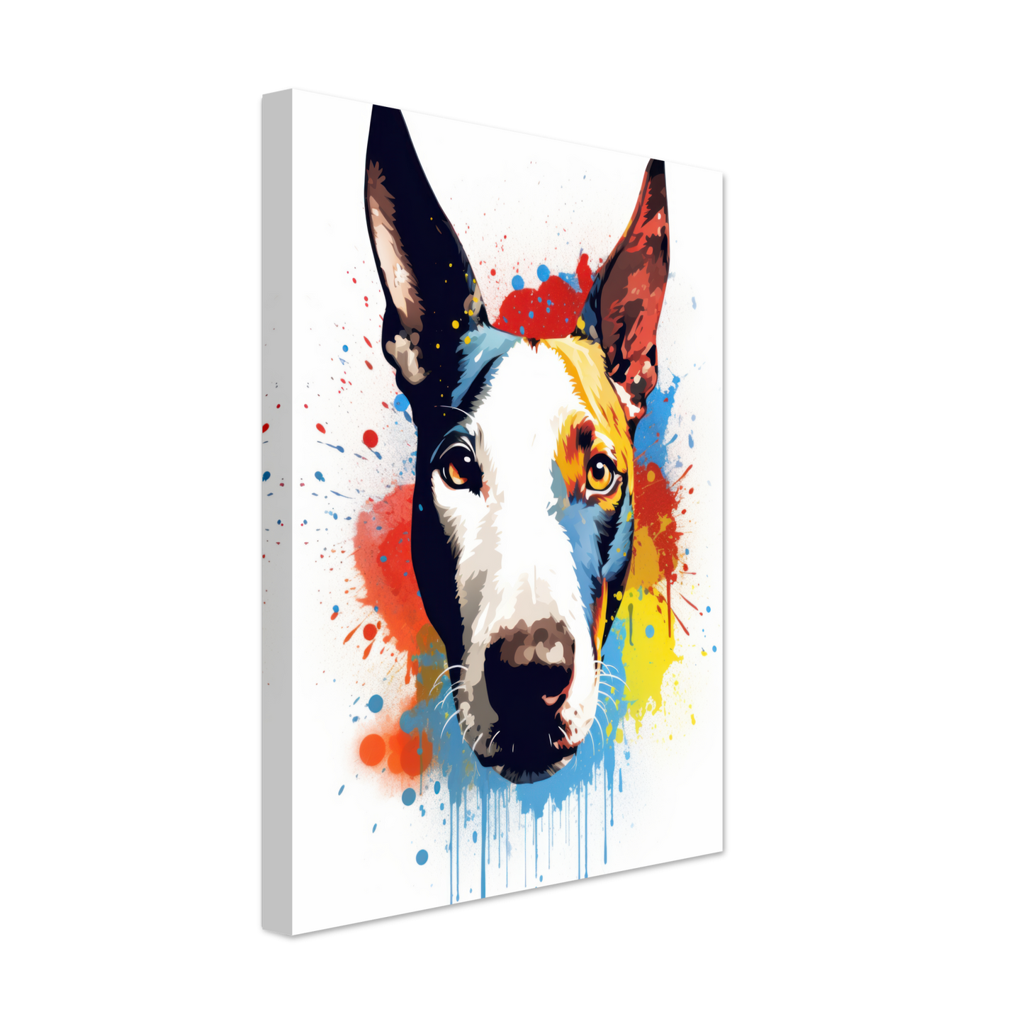 Bullterrier Pop-Art (DOG170)