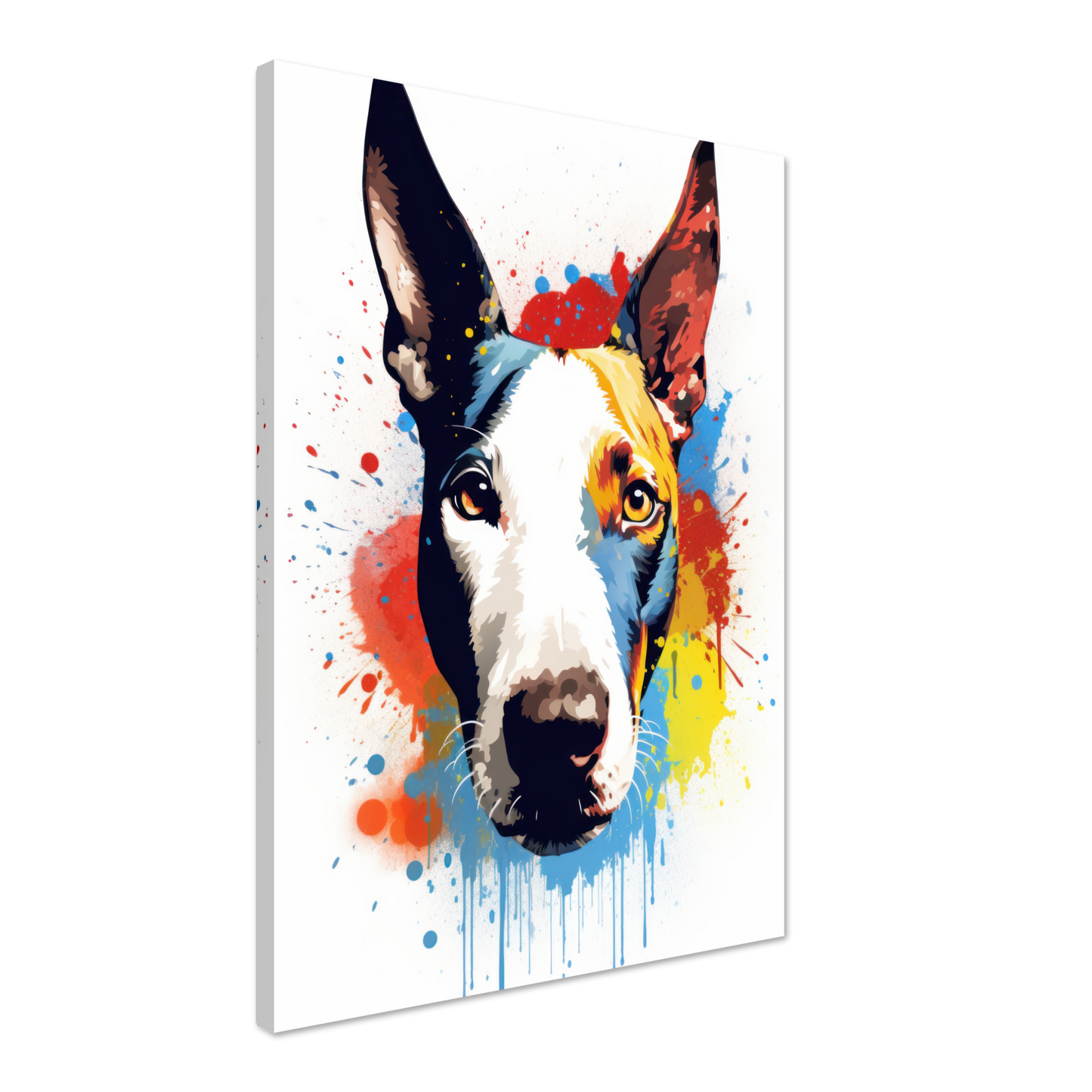Bullterrier Pop-Art (DOG170)