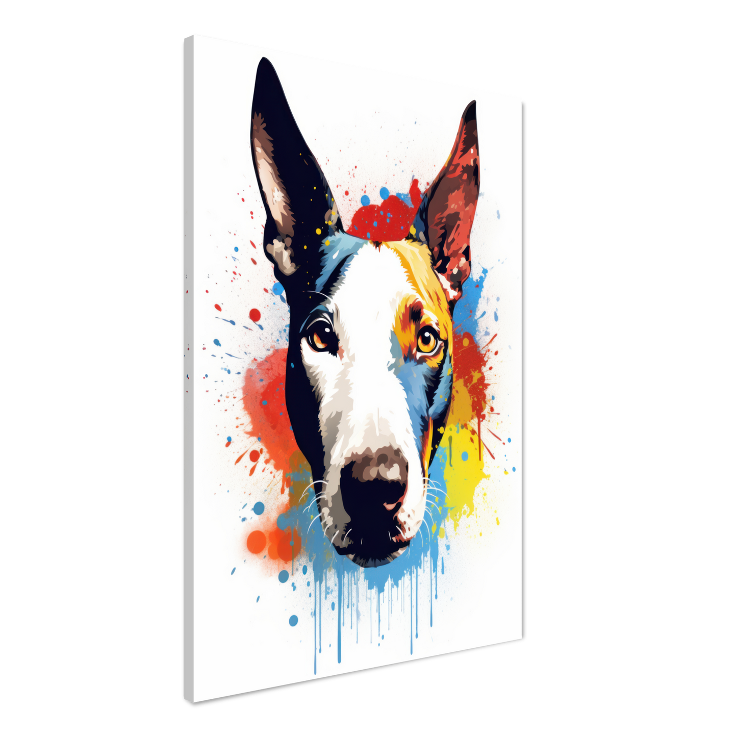 Bullterrier Pop-Art (DOG170)