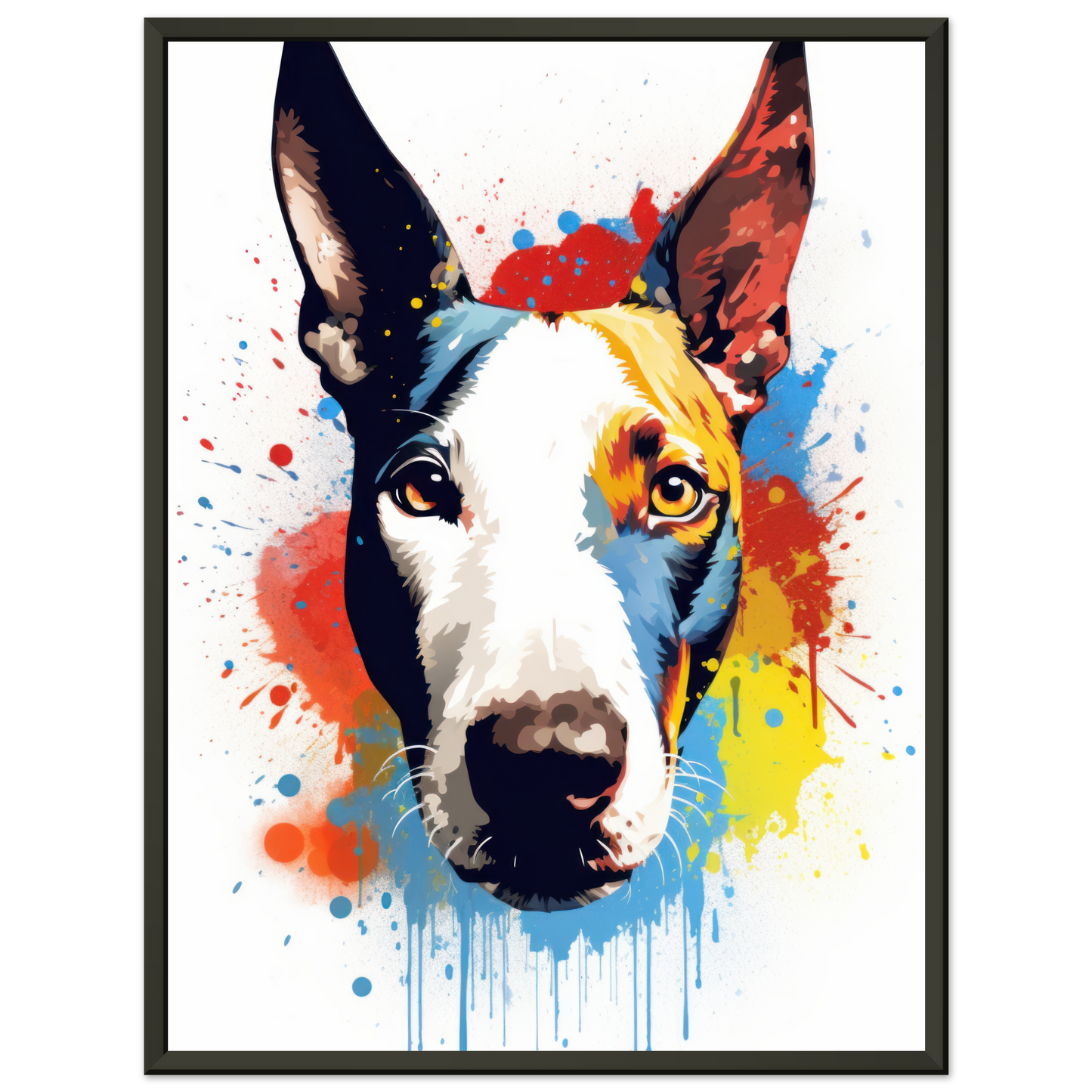 Bullterrier Pop-Art (DOG170)