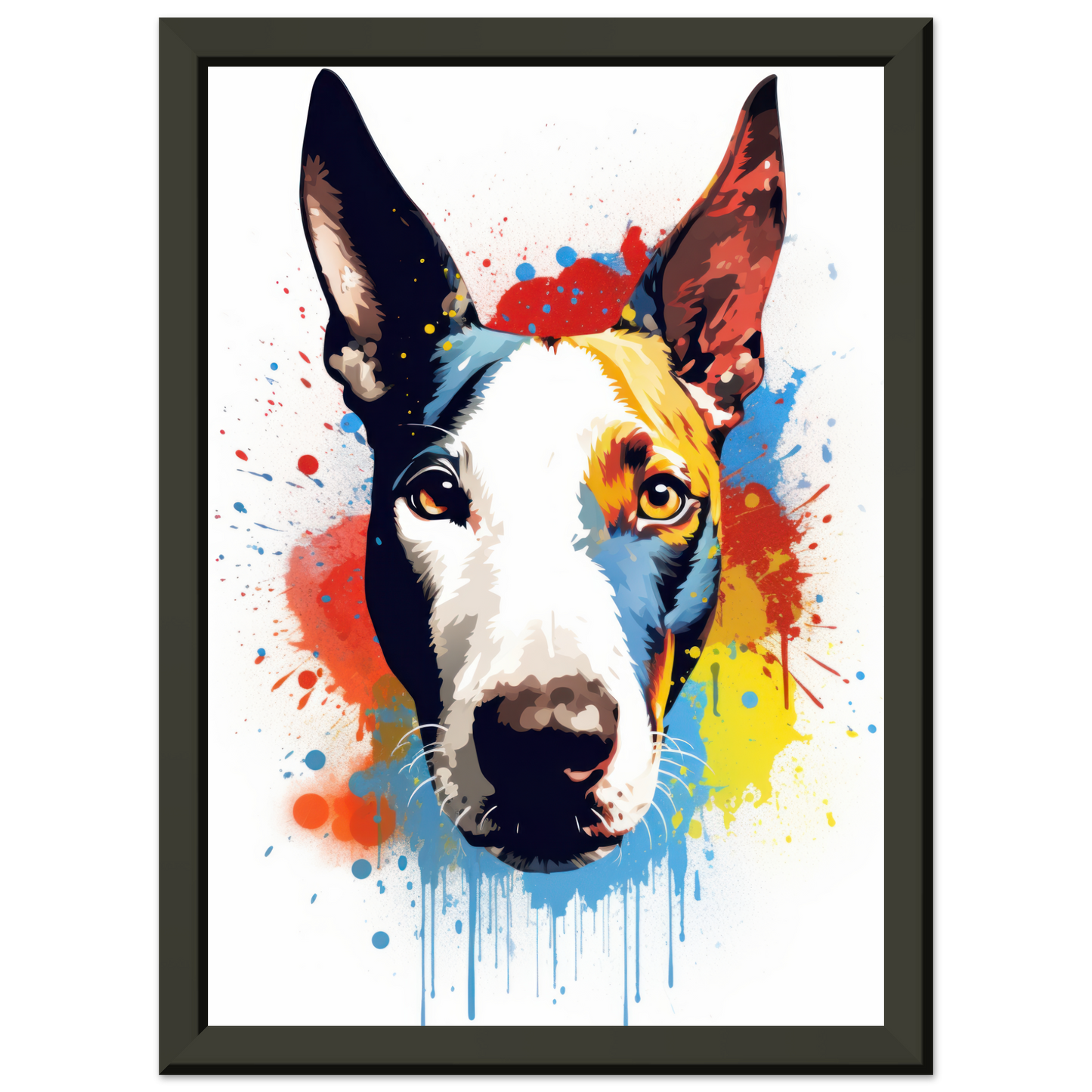 Bullterrier Pop-Art (DOG170)