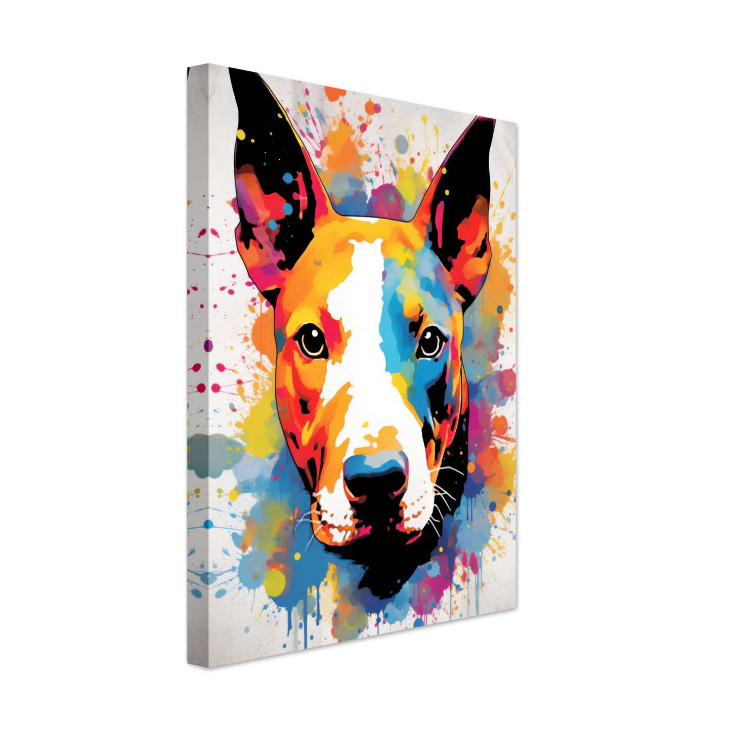 Bullterrier Pop-Art (DOG171)