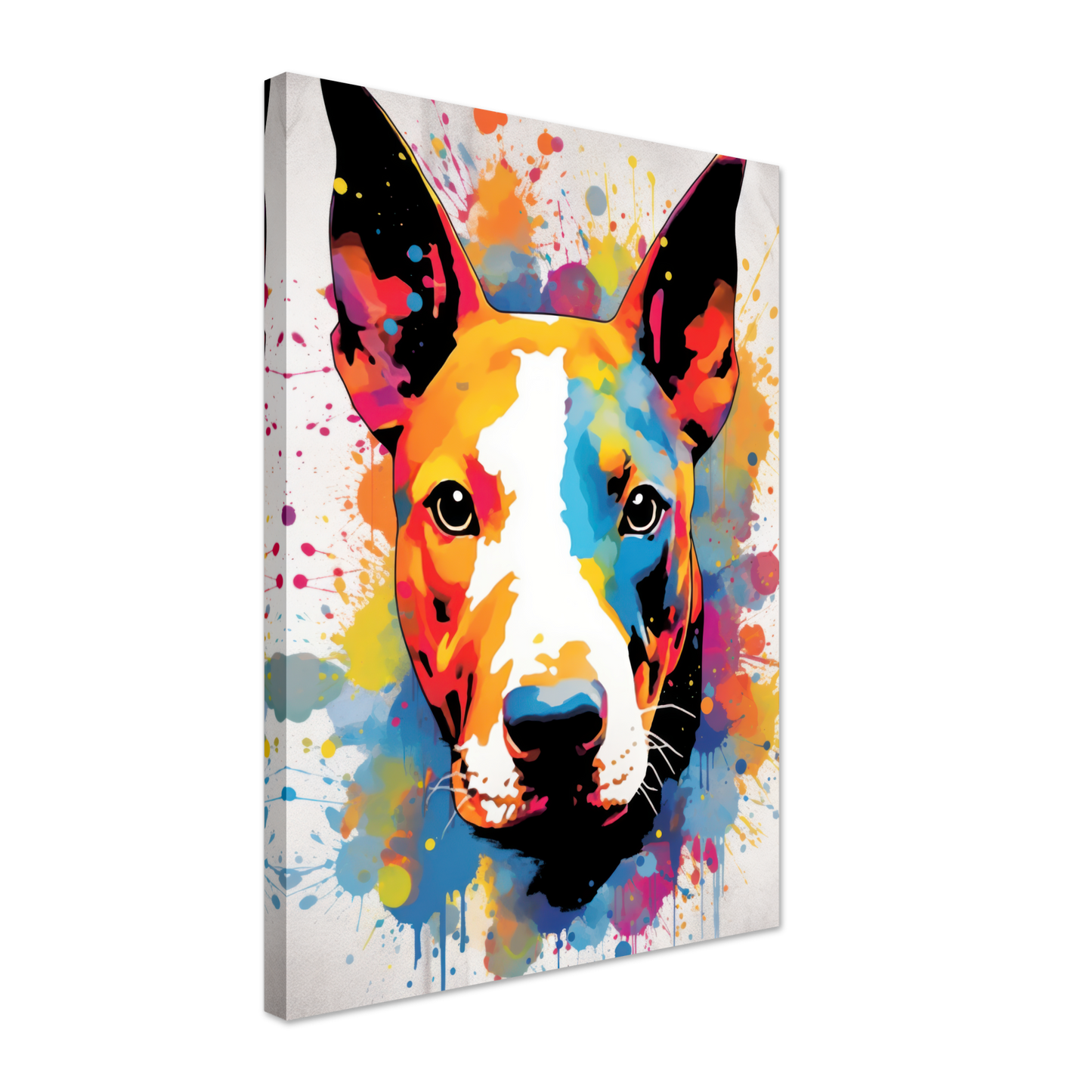 Bullterrier Pop-Art (DOG171)