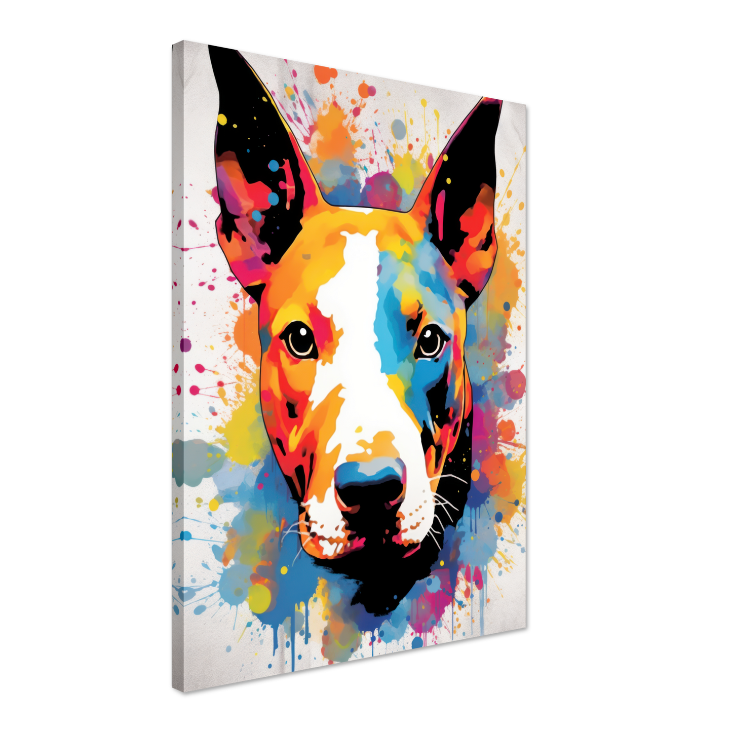 Bullterrier Pop-Art (DOG171)