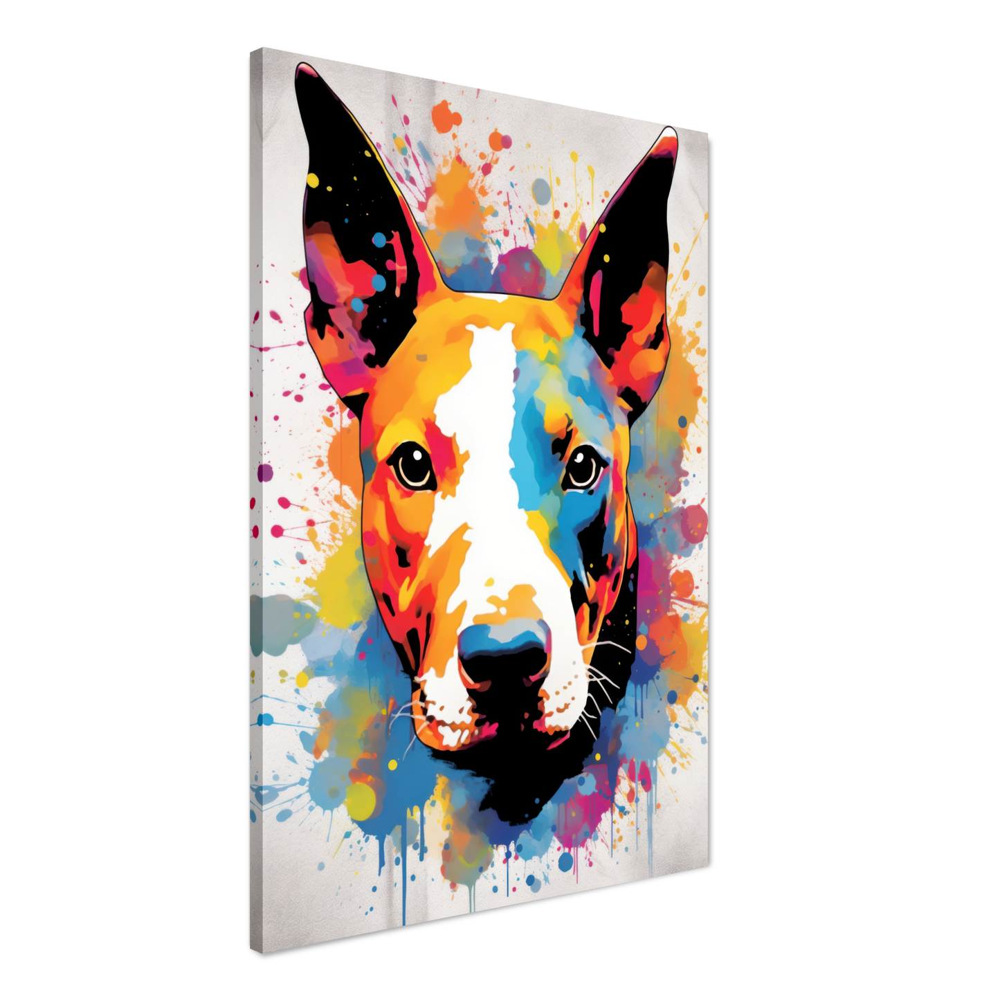 Bullterrier Pop-Art (DOG171)
