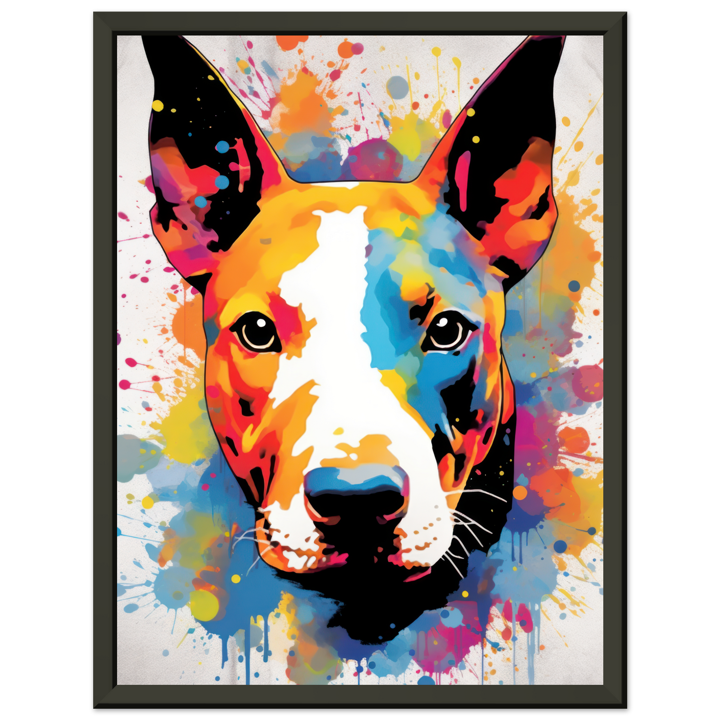 Bullterrier Pop-Art (DOG171)