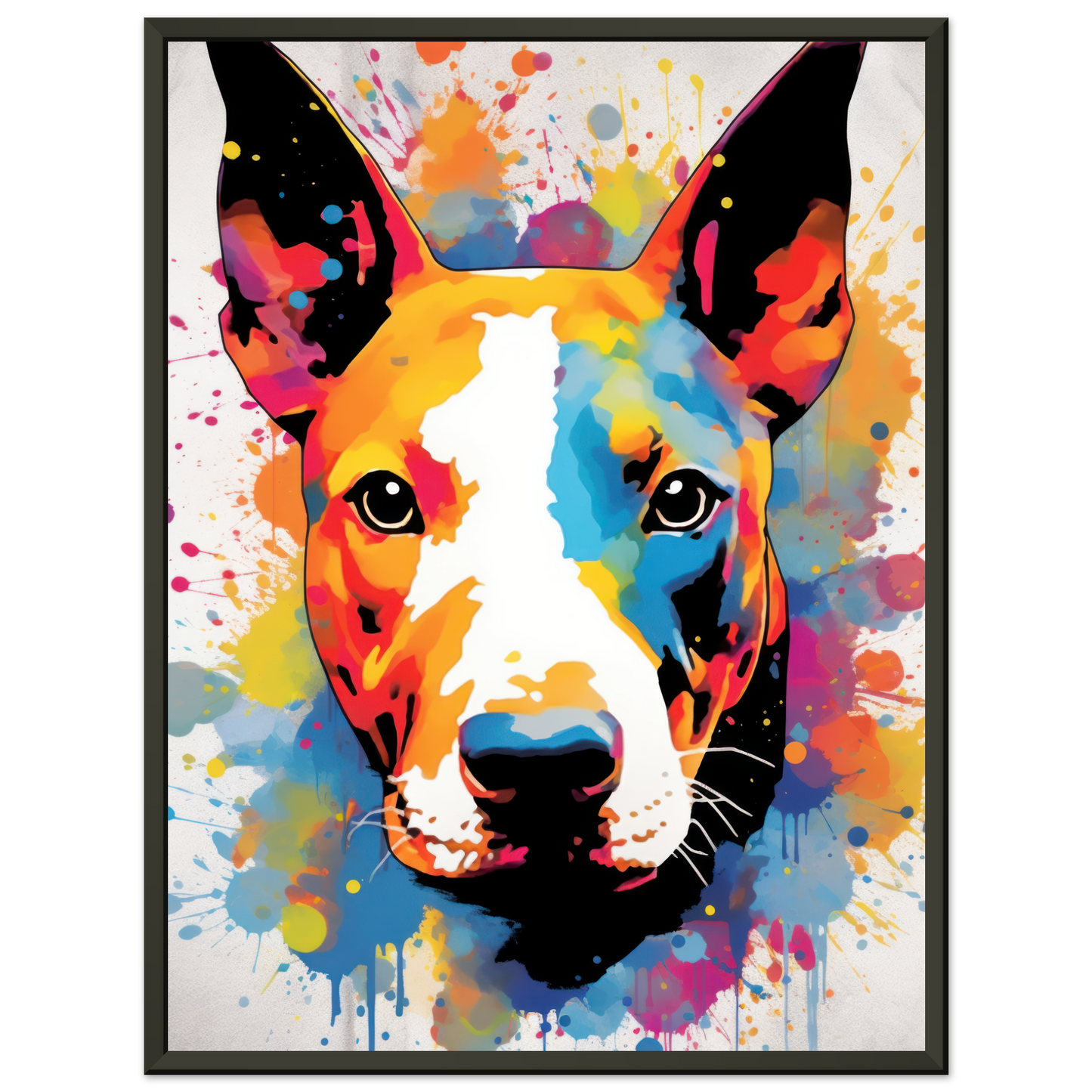 Bullterrier Pop-Art (DOG171)