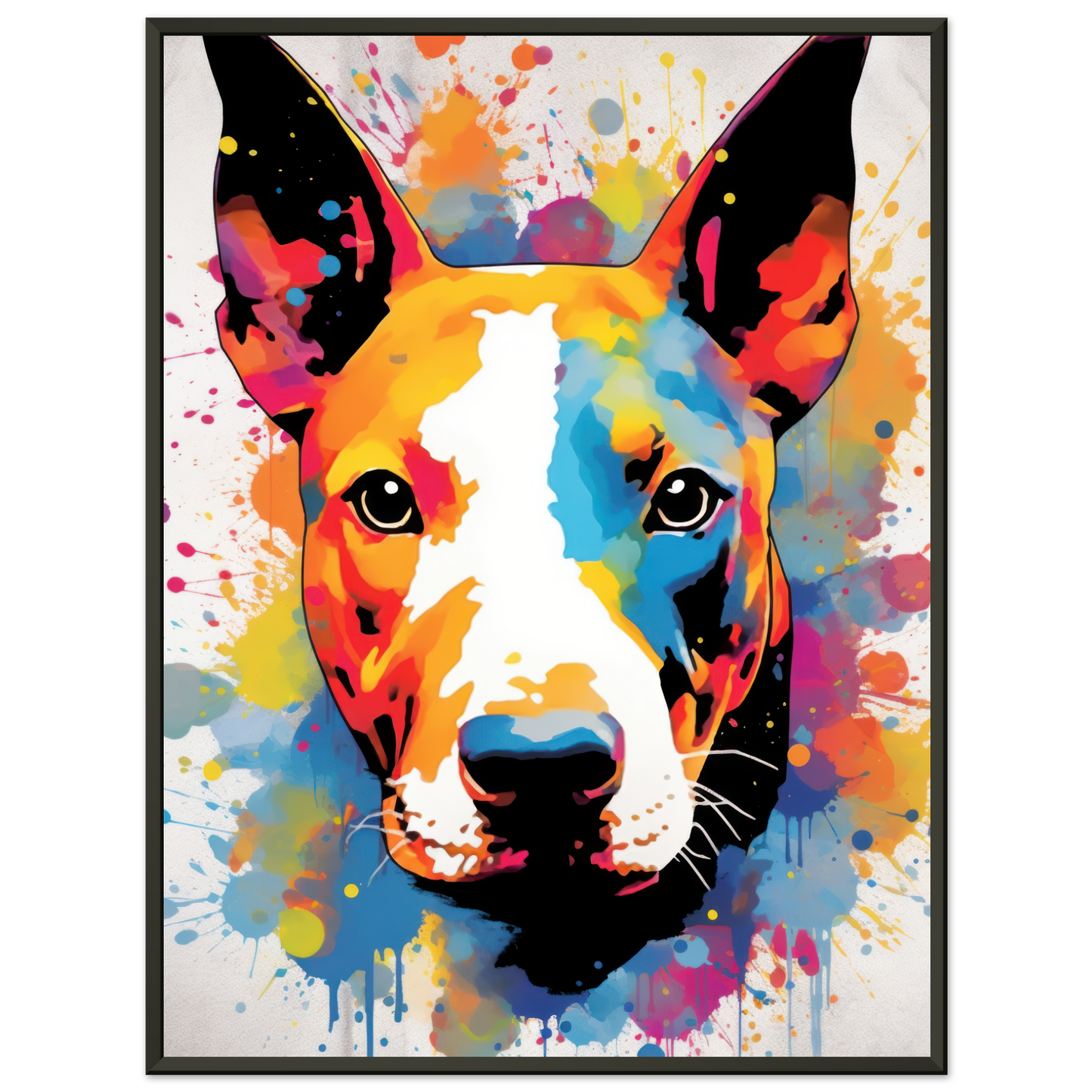 Bullterrier Pop-Art (DOG171)