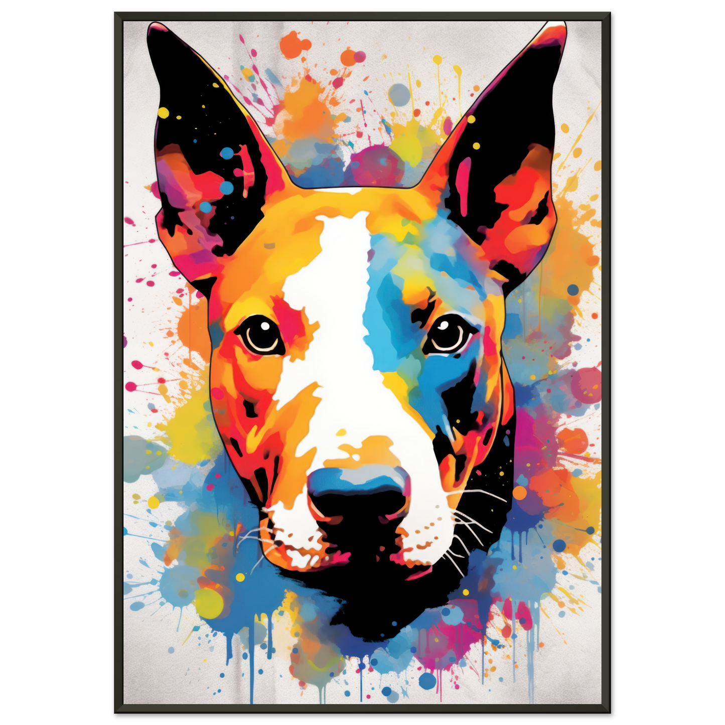Bullterrier Pop-Art (DOG171)
