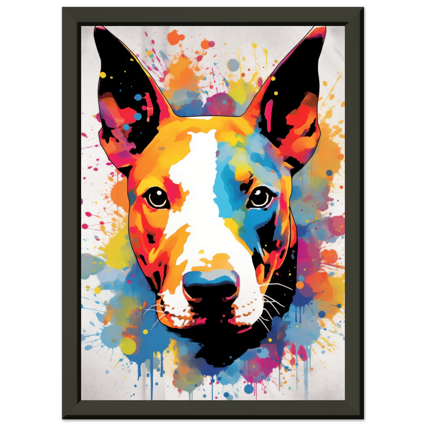 Bullterrier Pop-Art (DOG171)