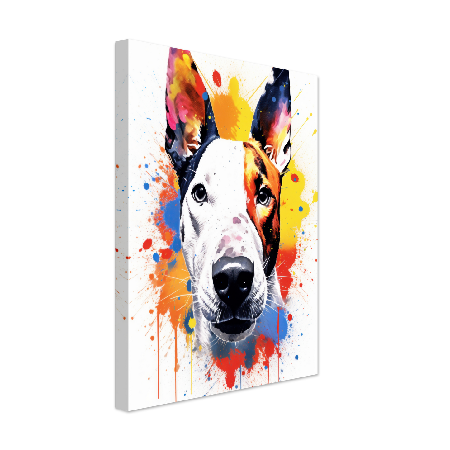 Bullterrier Pop-Art (DOG172)