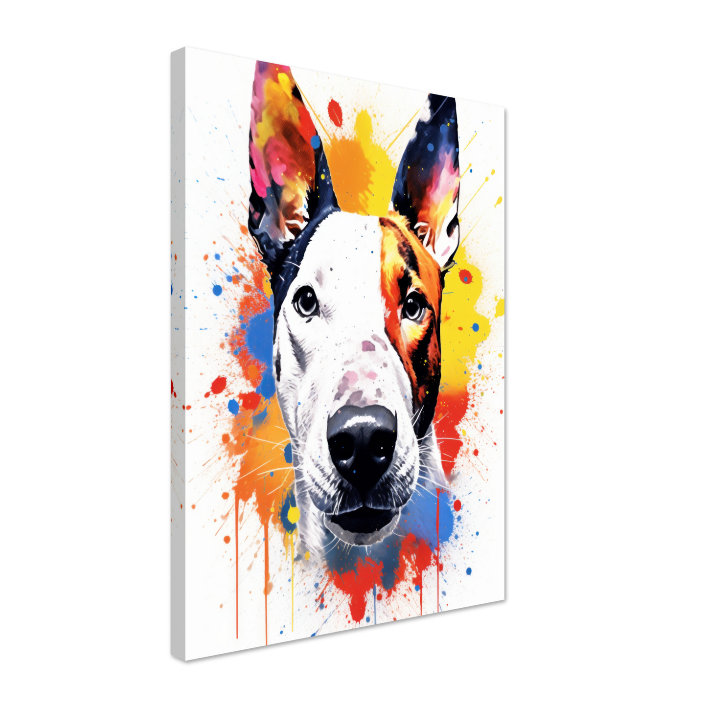 Bullterrier Pop-Art (DOG172)