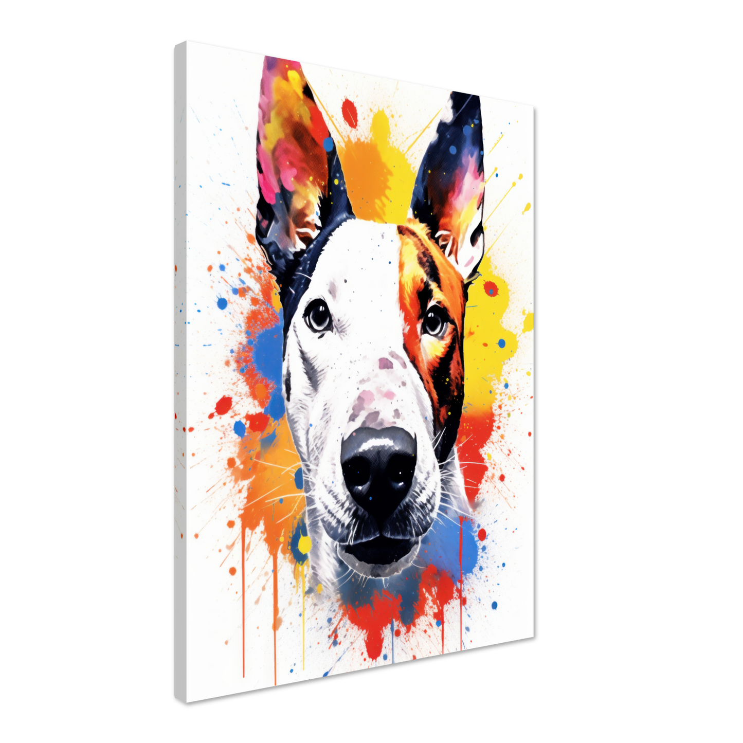 Bullterrier Pop-Art (DOG172)