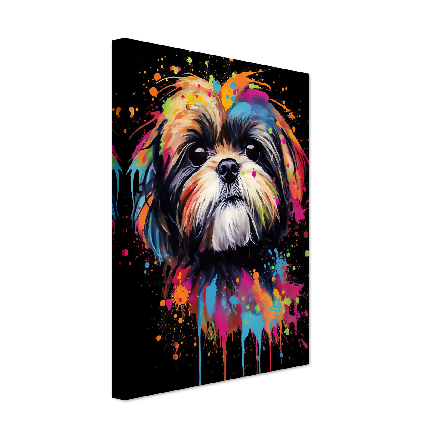Hund Shih Tzu Pop-Art (DOG18)