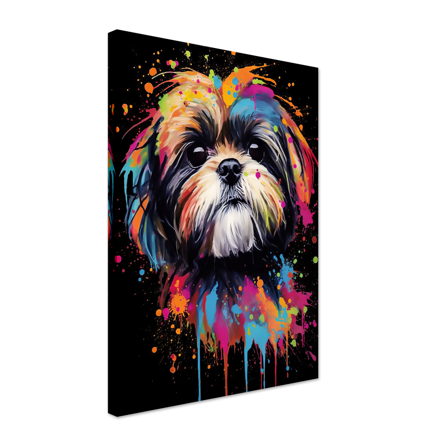 Hund Shih Tzu Pop-Art (DOG18)
