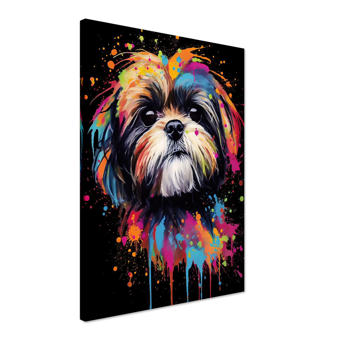 Hund Shih Tzu Pop-Art (DOG18)