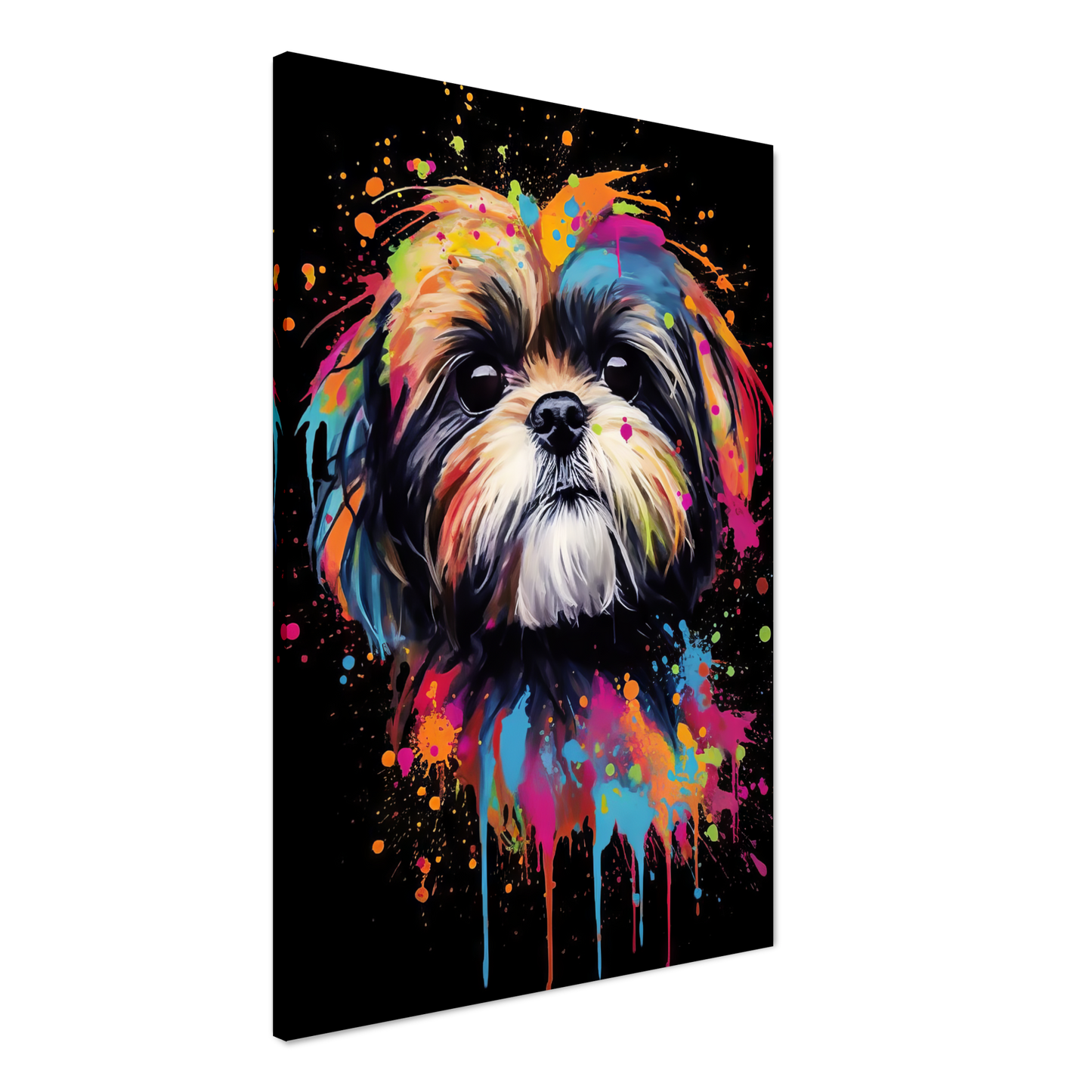 Hund Shih Tzu Pop-Art (DOG18)
