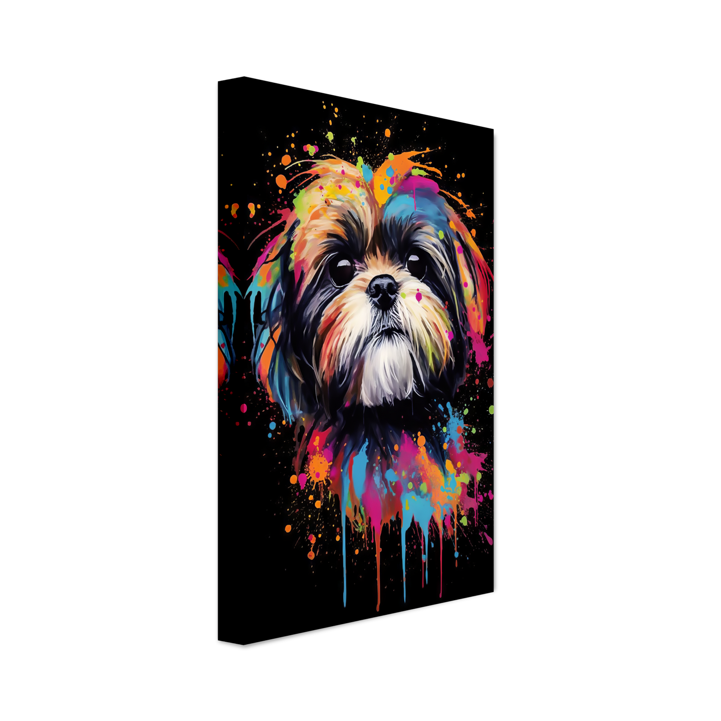 Hund Shih Tzu Pop-Art (DOG18)