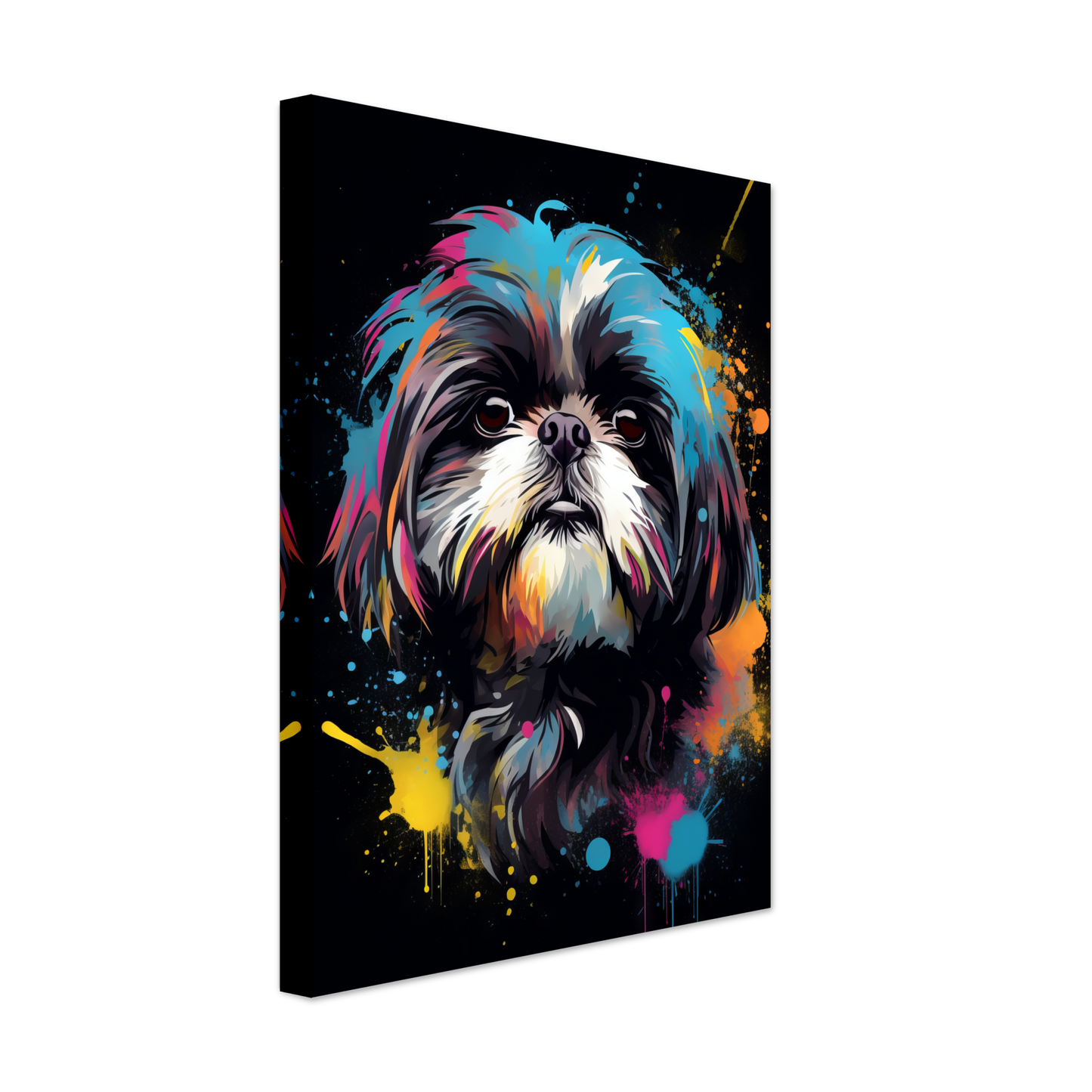 Hund Shih Tzu Pop-Art (DOG19)