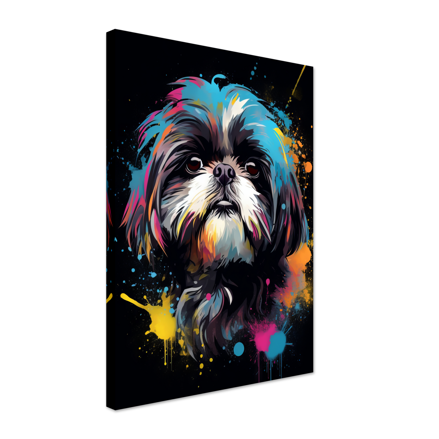 Hund Shih Tzu Pop-Art (DOG19)