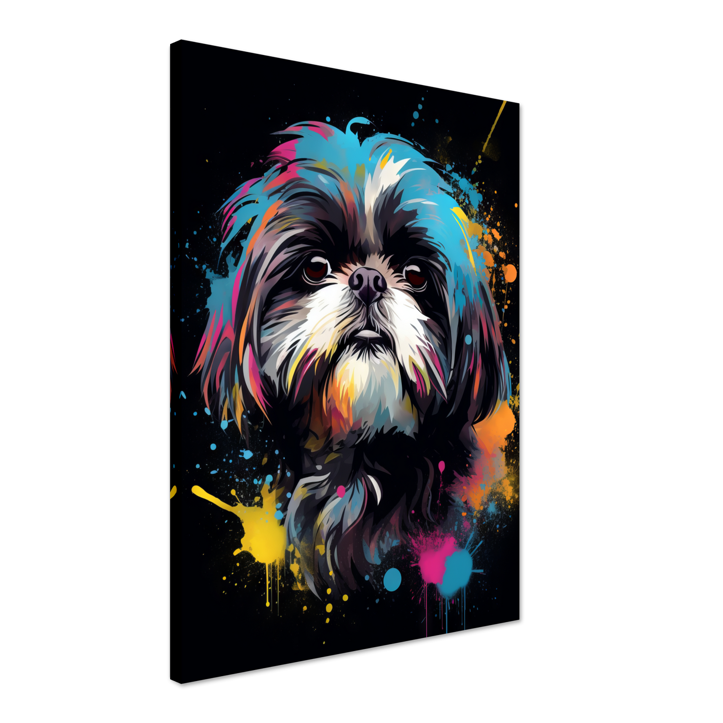 Hund Shih Tzu Pop-Art (DOG19)