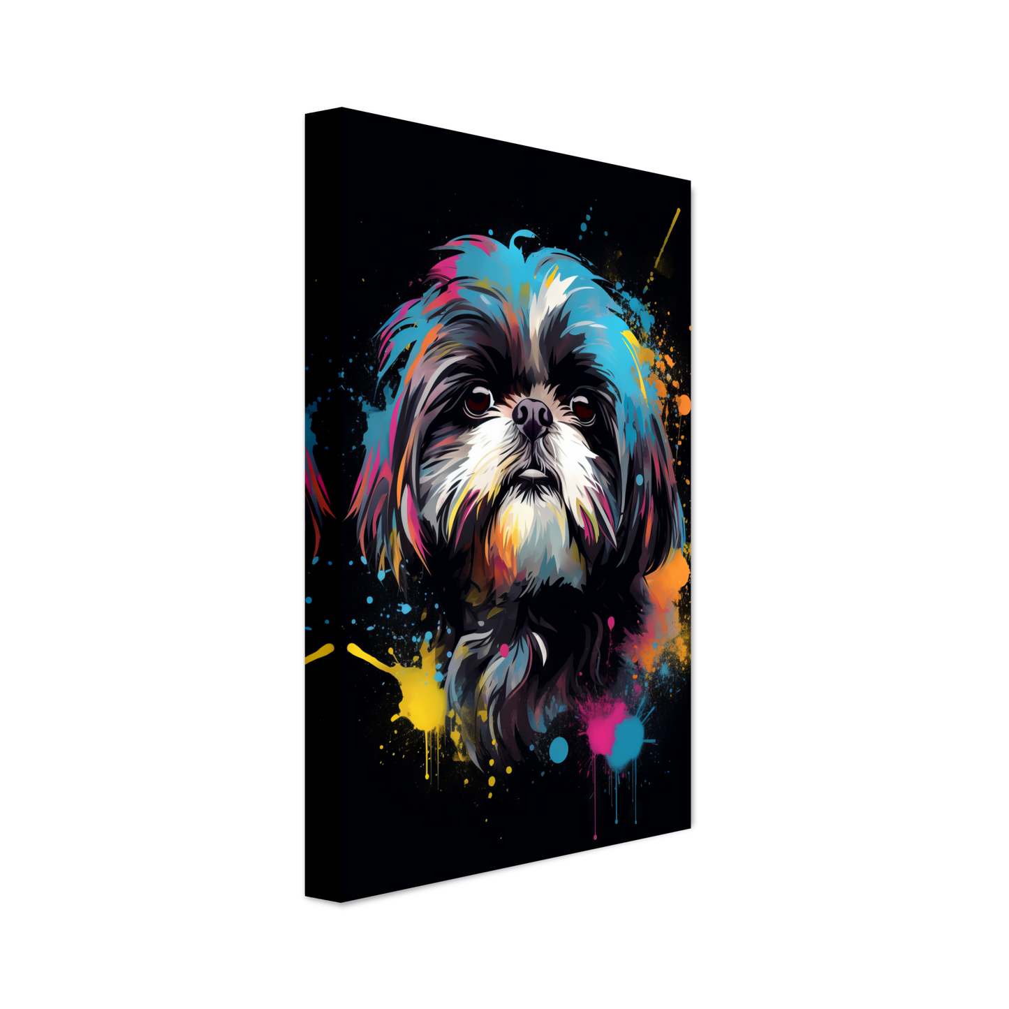 Hund Shih Tzu Pop-Art (DOG19)