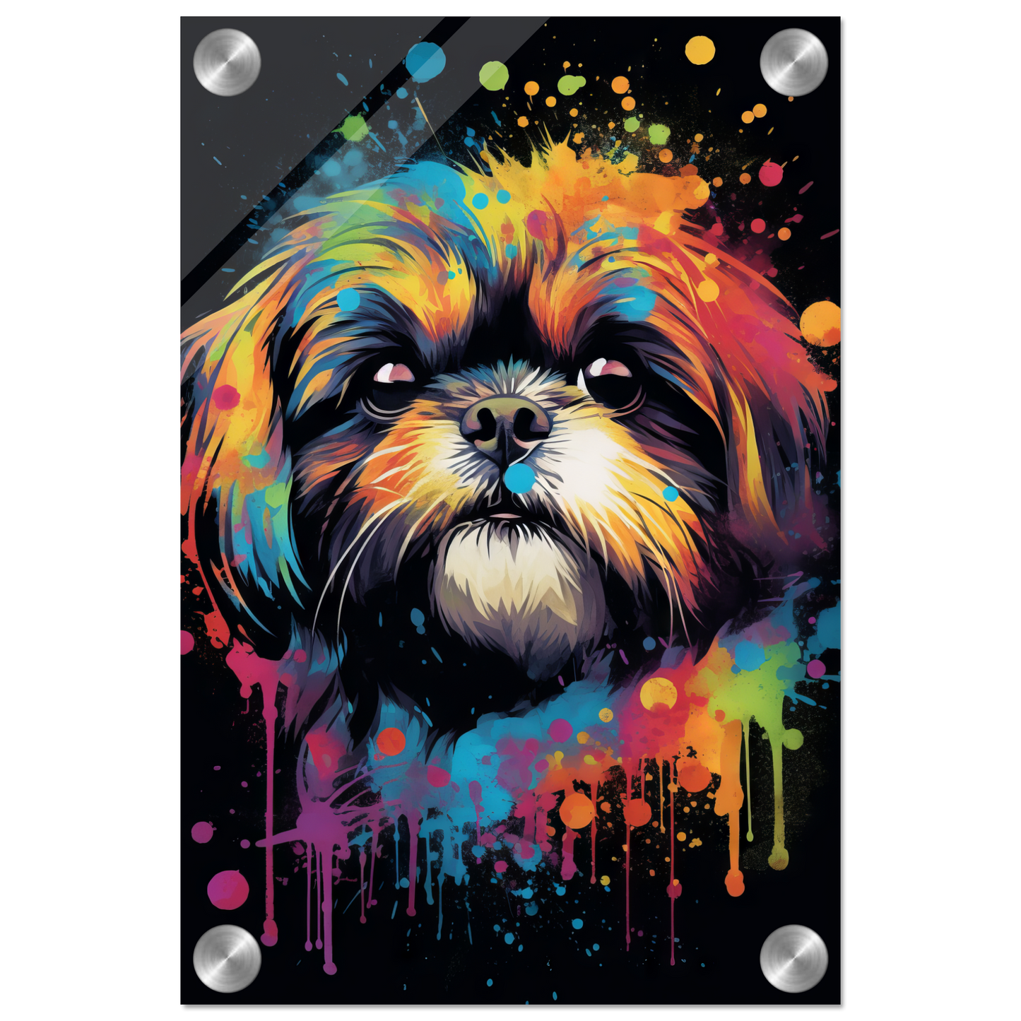 Hund Shih Tzu Pop-Art (DOG20)