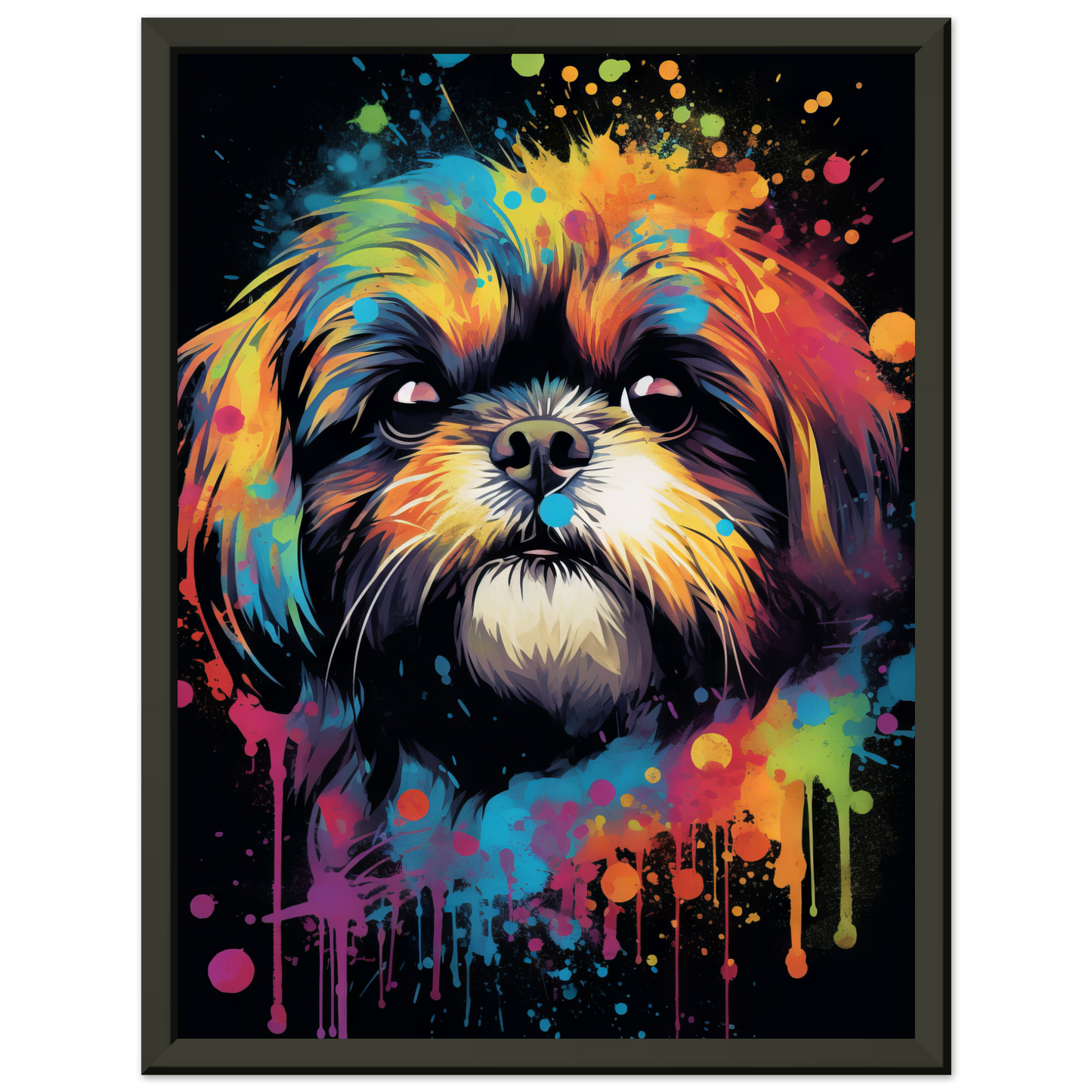 Hund Shih Tzu Pop-Art (DOG20)