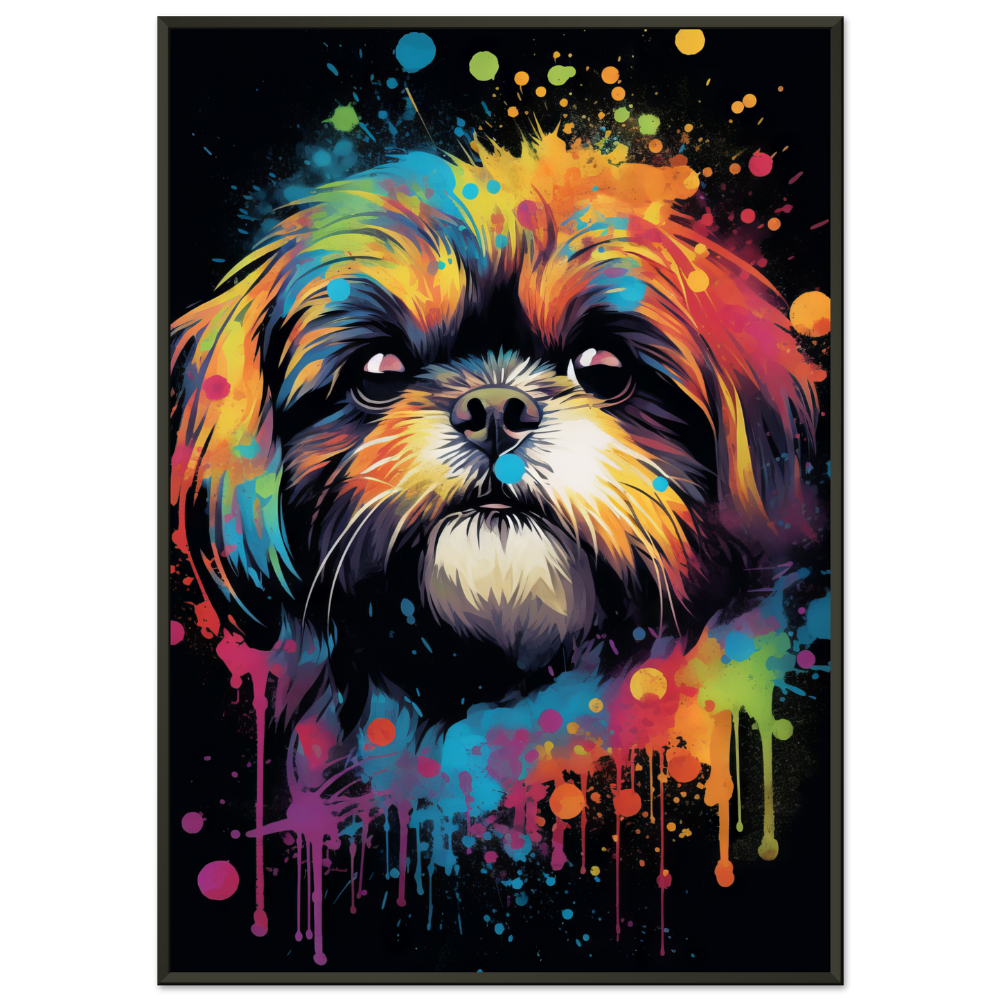 Hund Shih Tzu Pop-Art (DOG20)