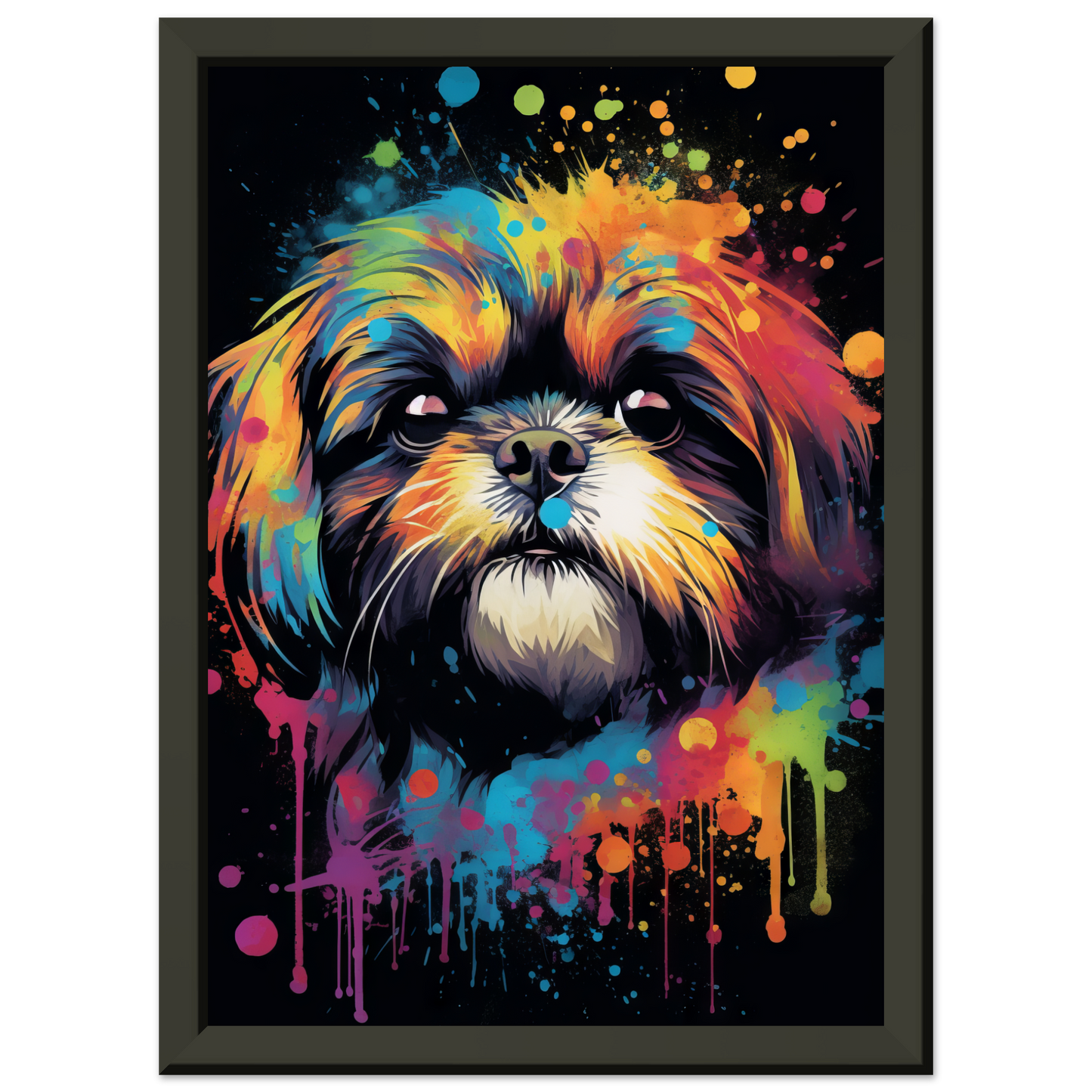 Hund Shih Tzu Pop-Art (DOG20)