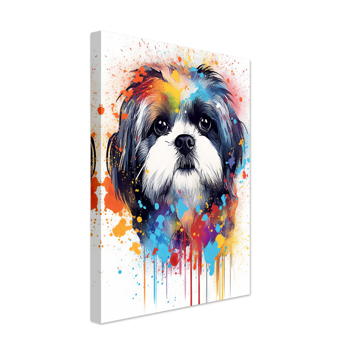 Hund Shih Tzu Pop-Art (DOG21)