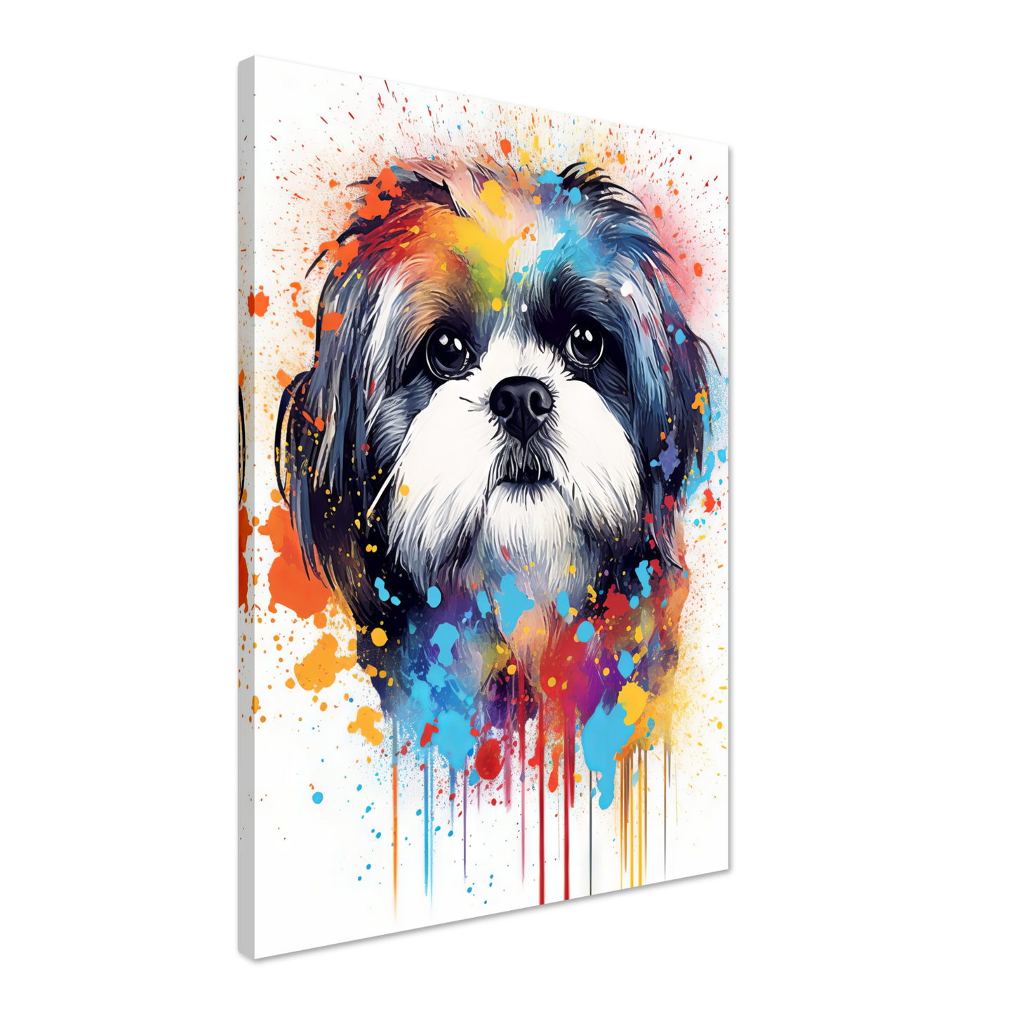 Hund Shih Tzu Pop-Art (DOG21)