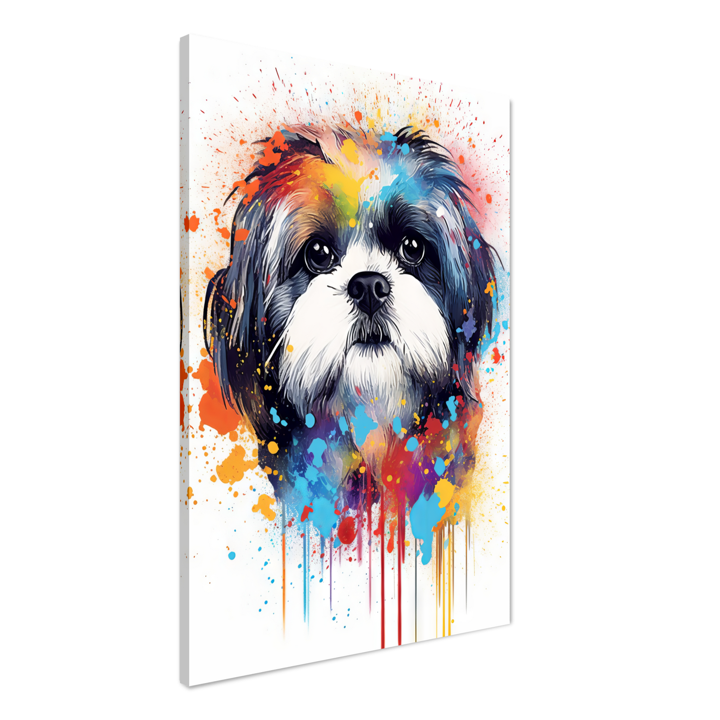 Hund Shih Tzu Pop-Art (DOG21)