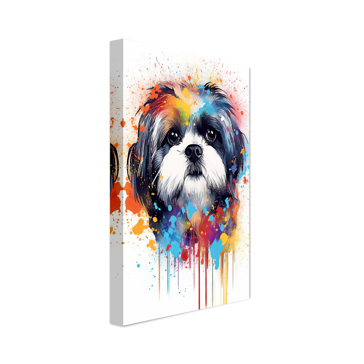 Hund Shih Tzu Pop-Art (DOG21)
