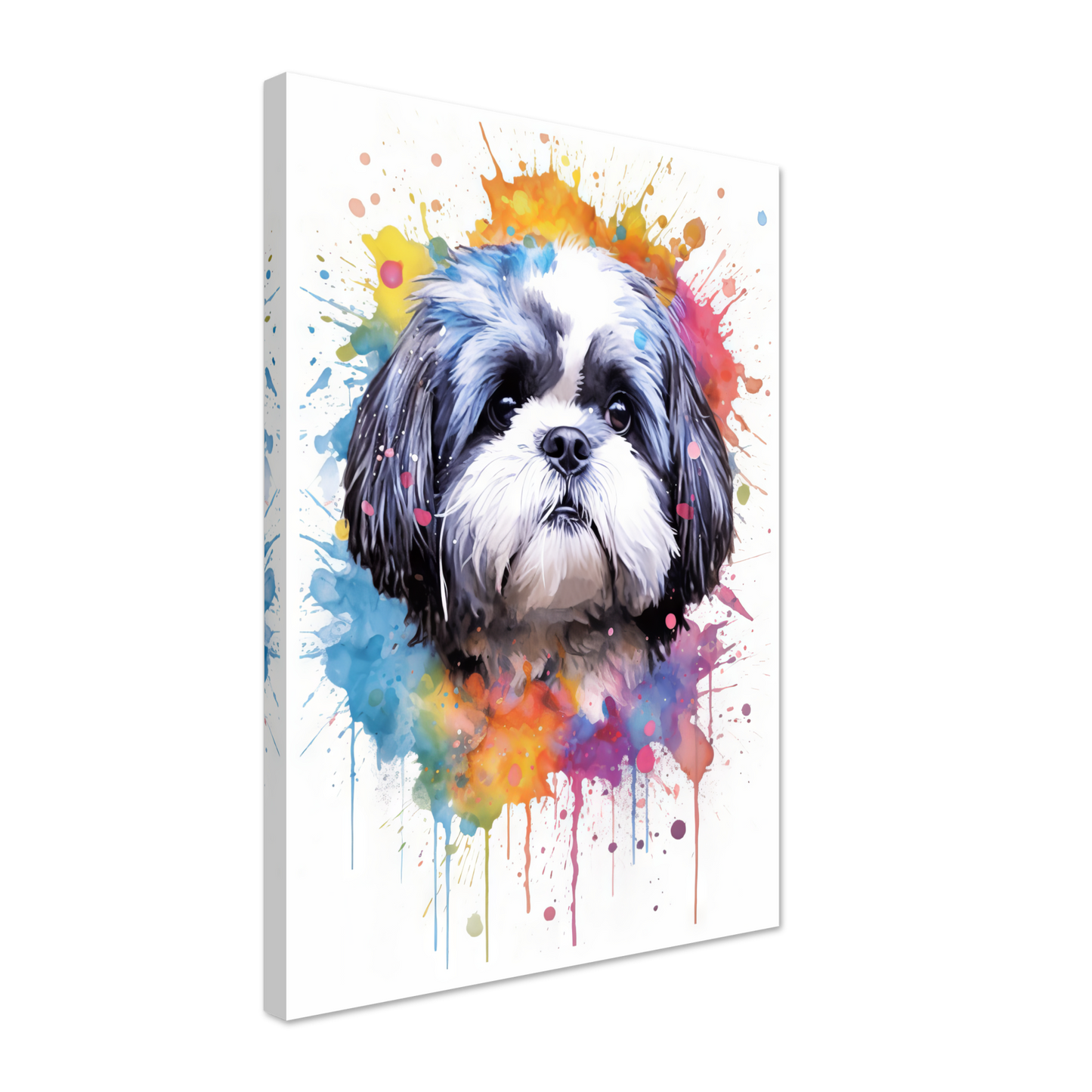 Hund Shih Tzu Pop-Art (DOG22)