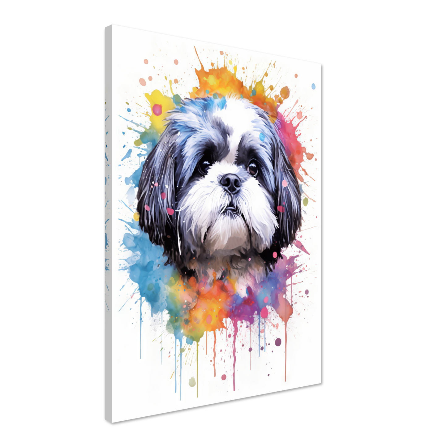 Hund Shih Tzu Pop-Art (DOG22)
