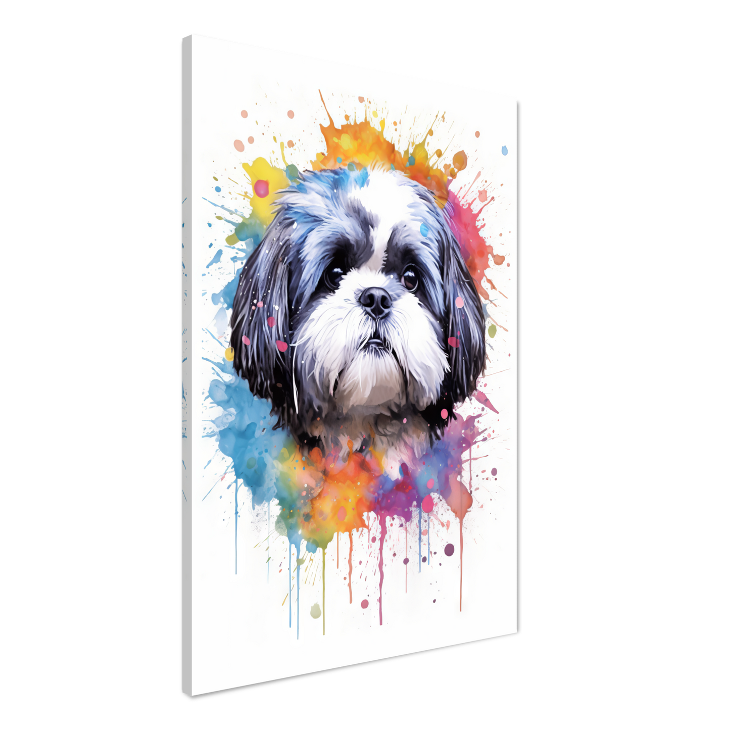 Hund Shih Tzu Pop-Art (DOG22)