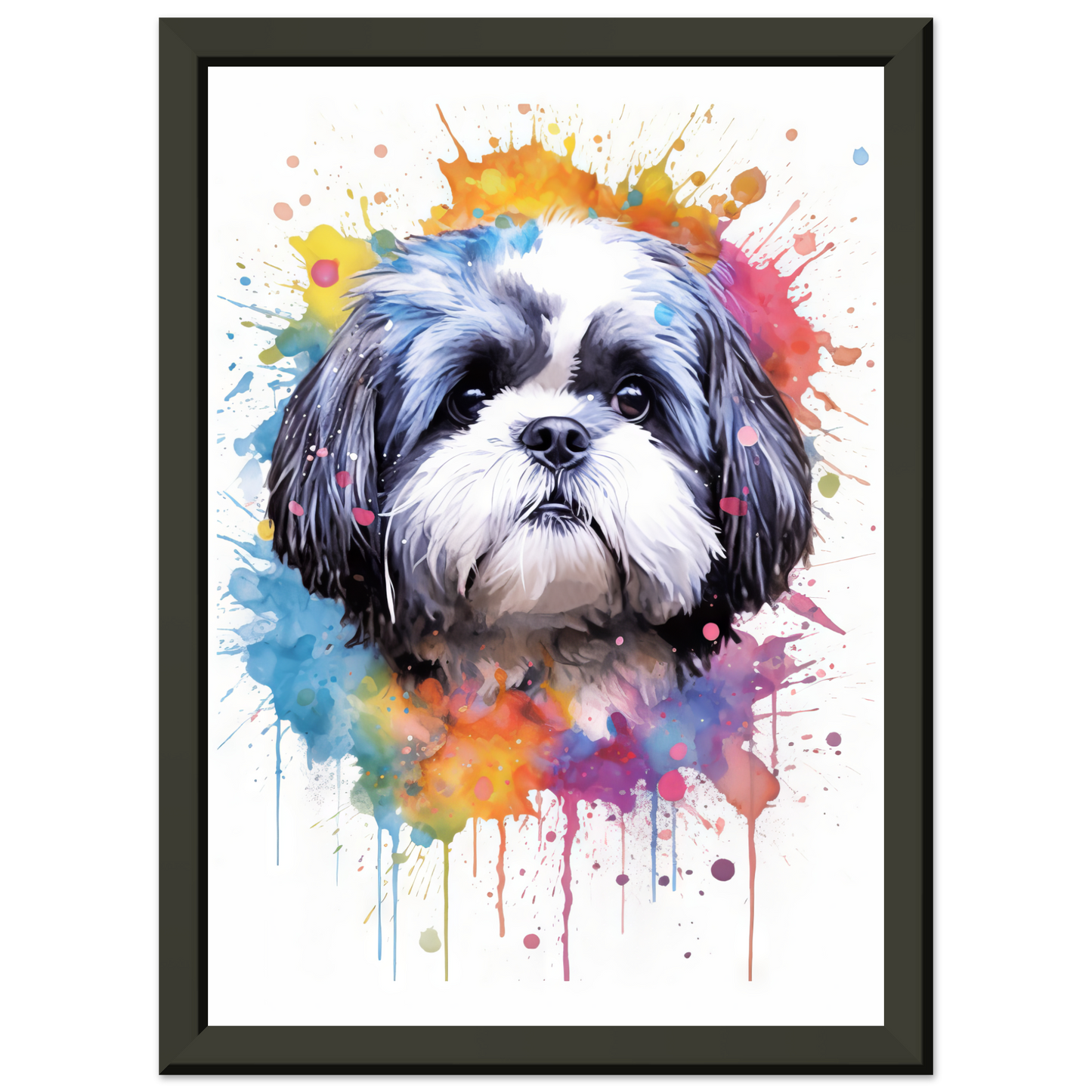Hund Shih Tzu Pop-Art (DOG22)