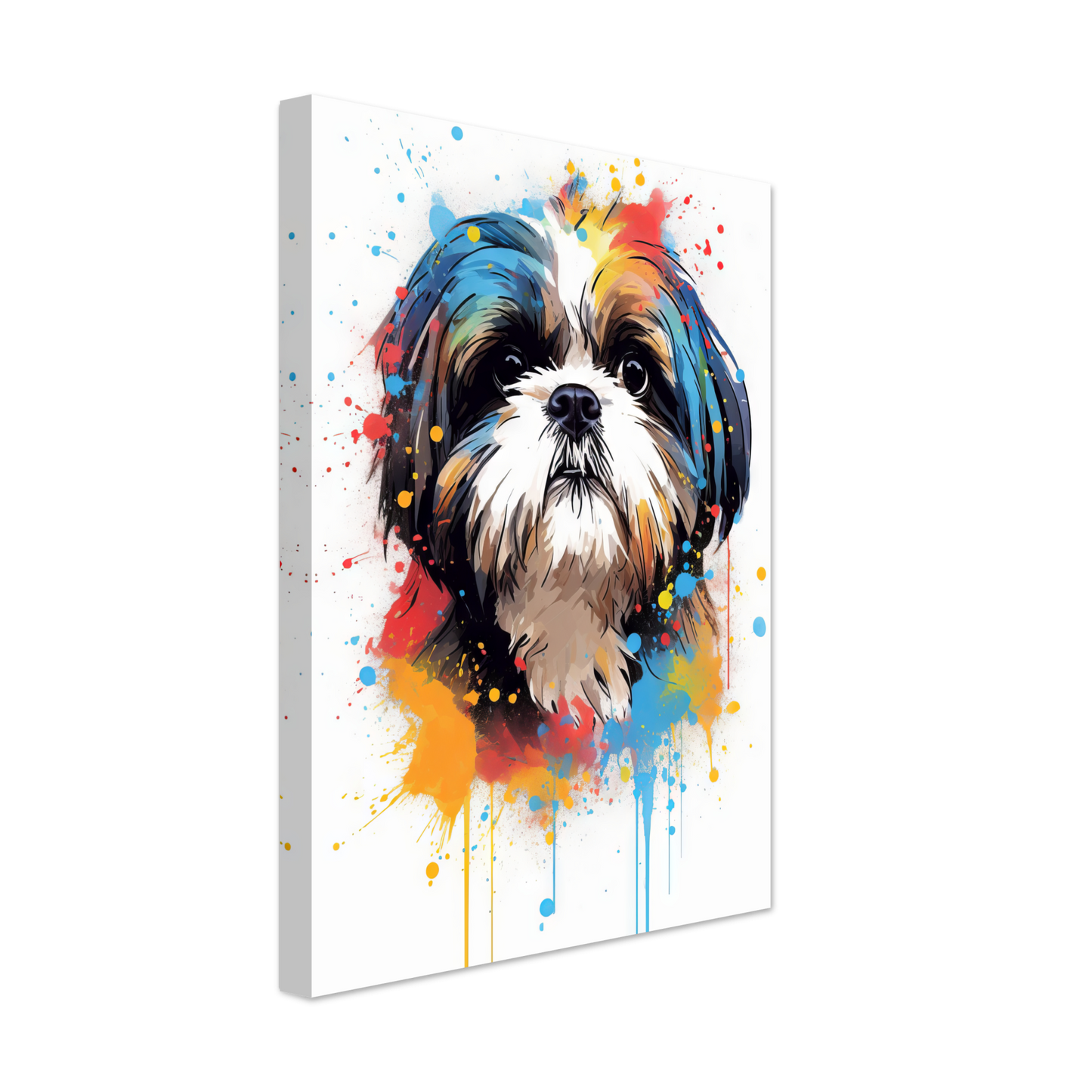 Hund Shih Tzu Pop-Art (DOG23)