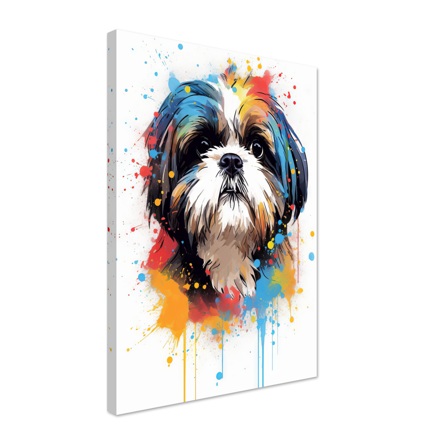 Hund Shih Tzu Pop-Art (DOG23)